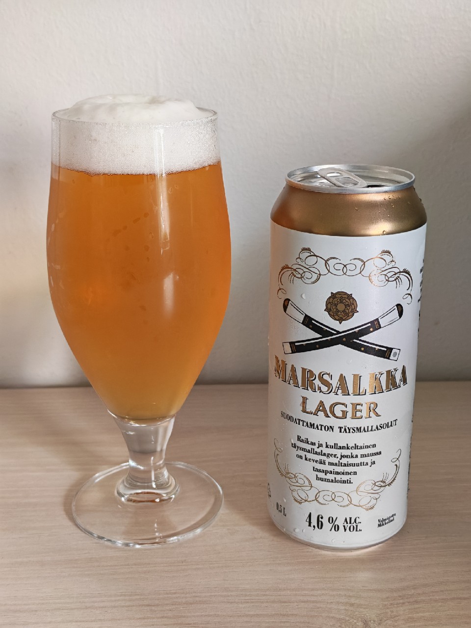 Marsalkka Lager 4.6%, Finland