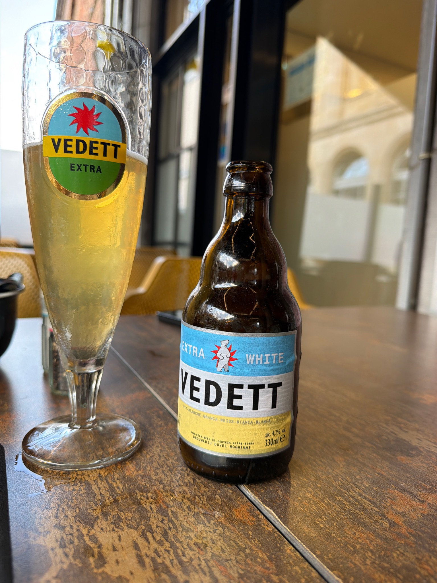 Vedett Extra White, Belgium