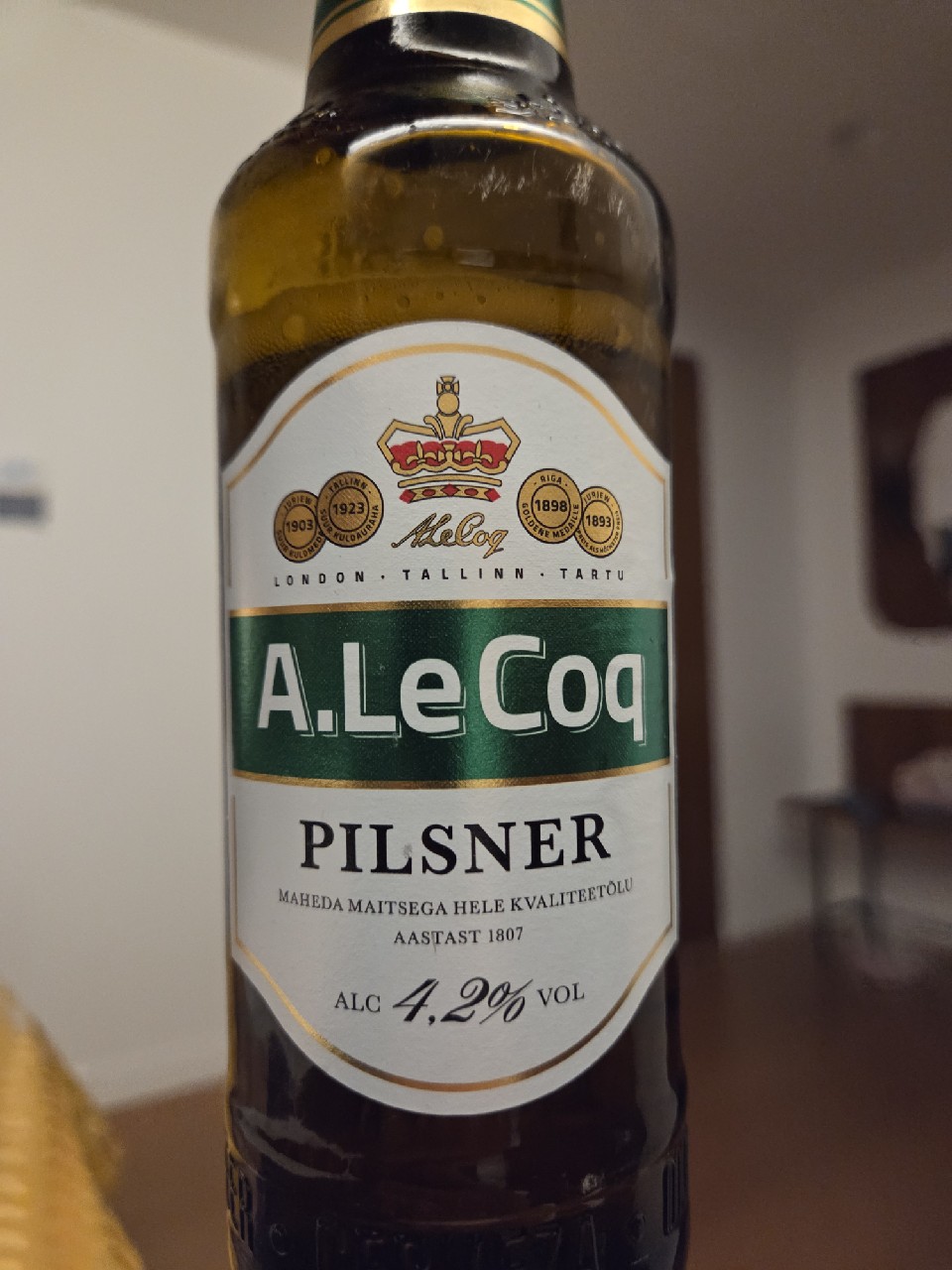 A.Le Coq Pilsner, Estonia