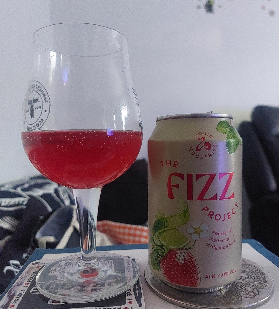 fizz project äpplecider, Liquid Industeried