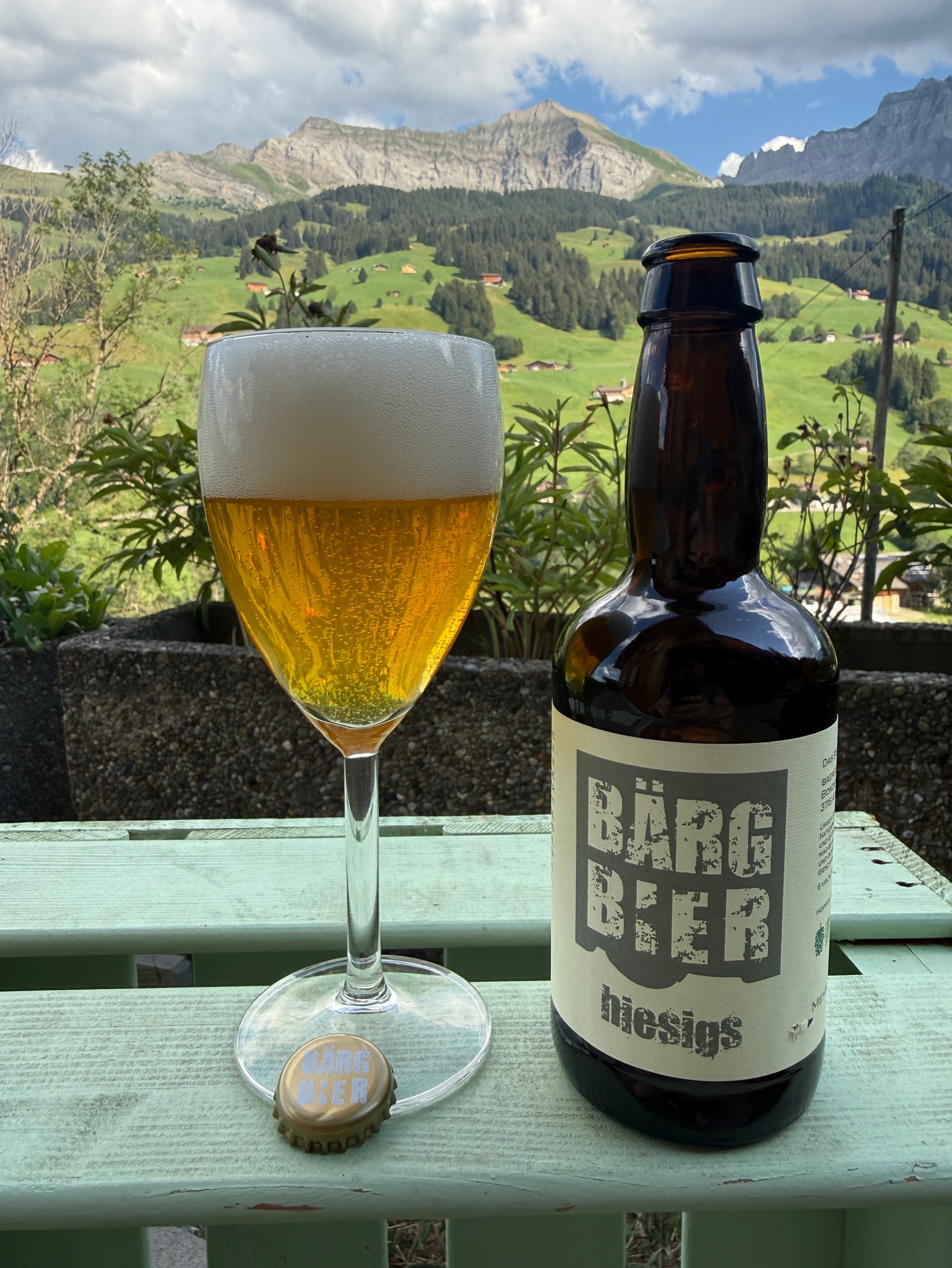 Hiesigs, Bärg Bier
