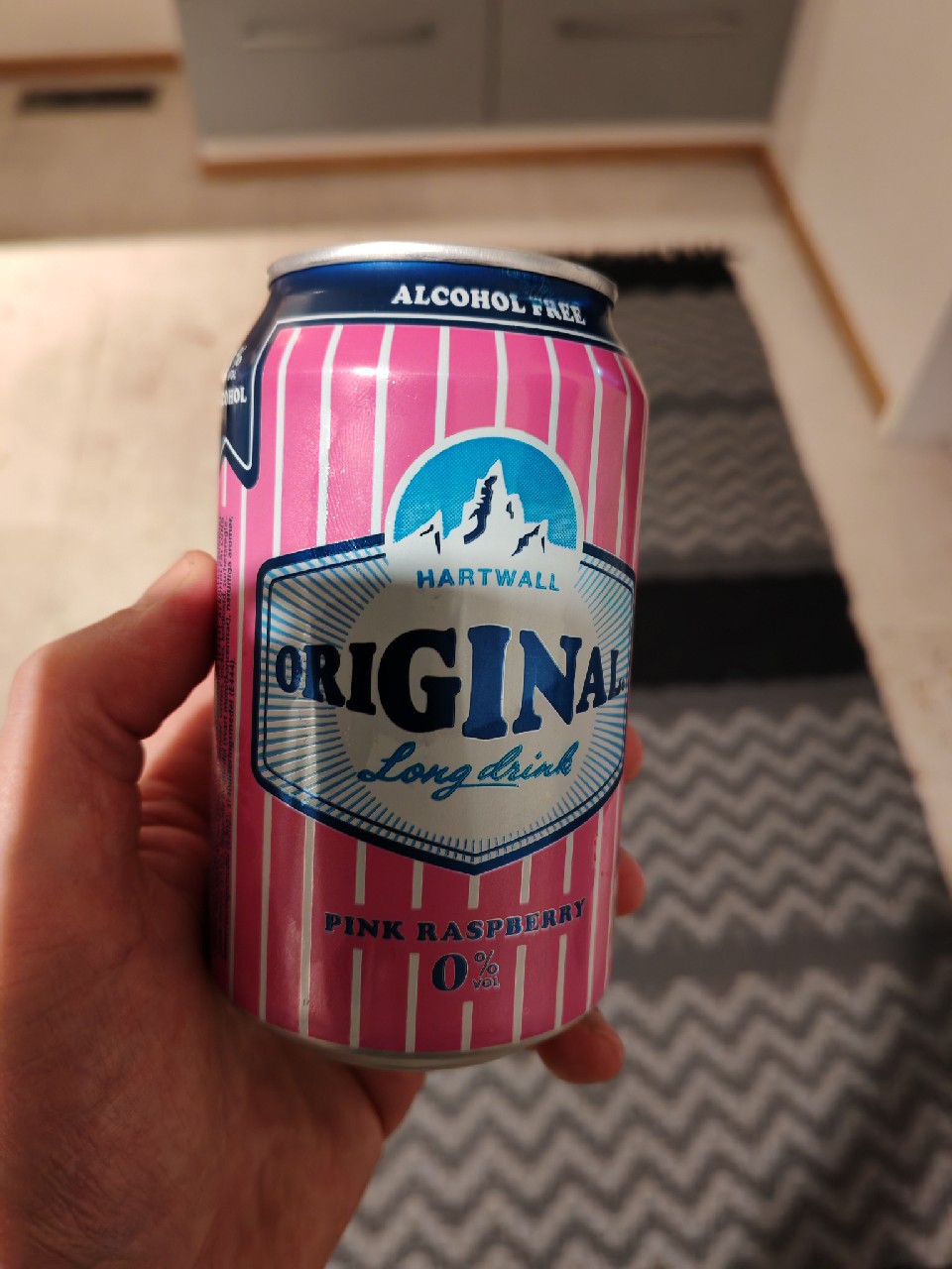 Original Long Drink Pink Raspberry 0%, Finland