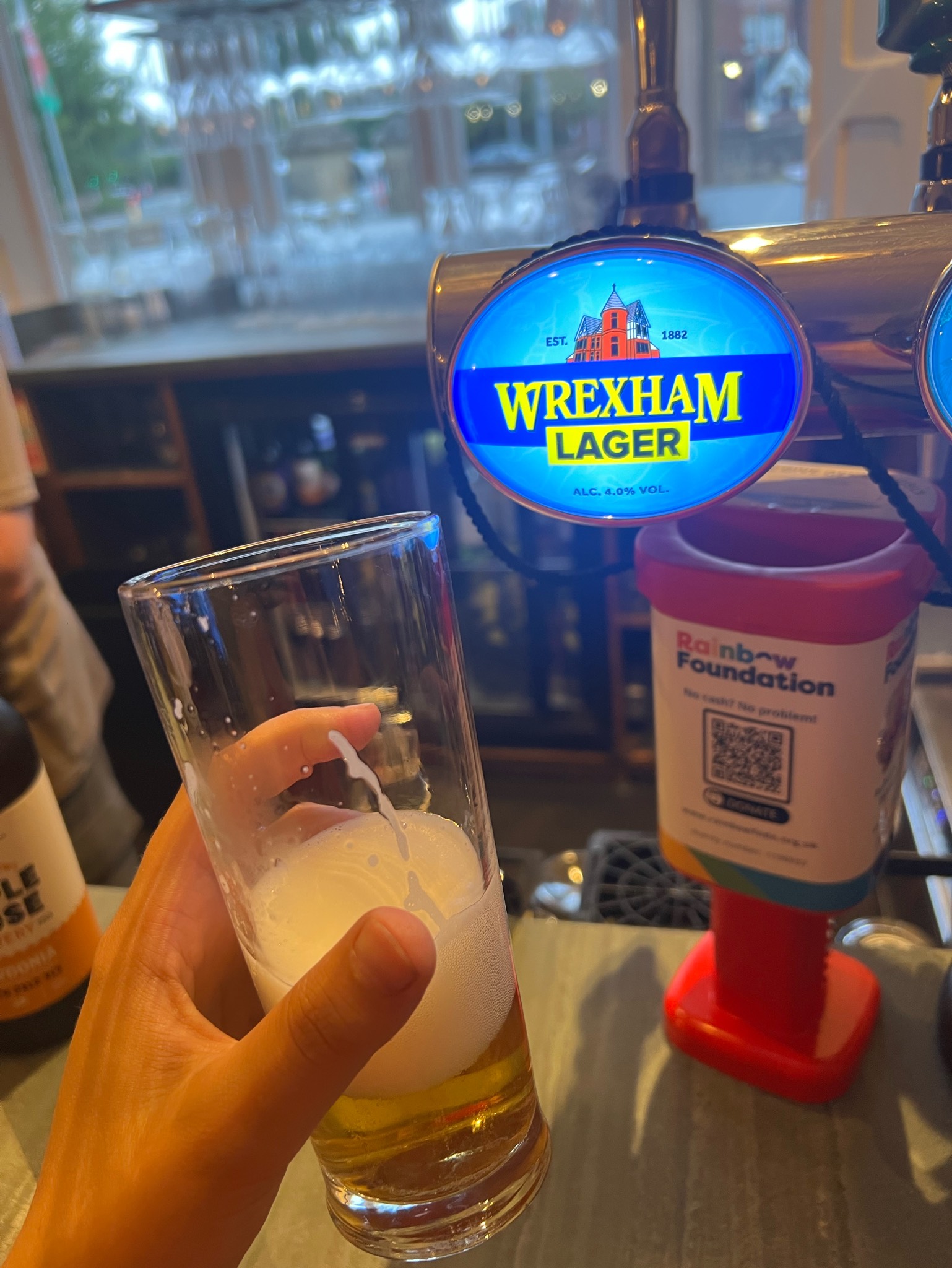 Wrexham Lager, Wales