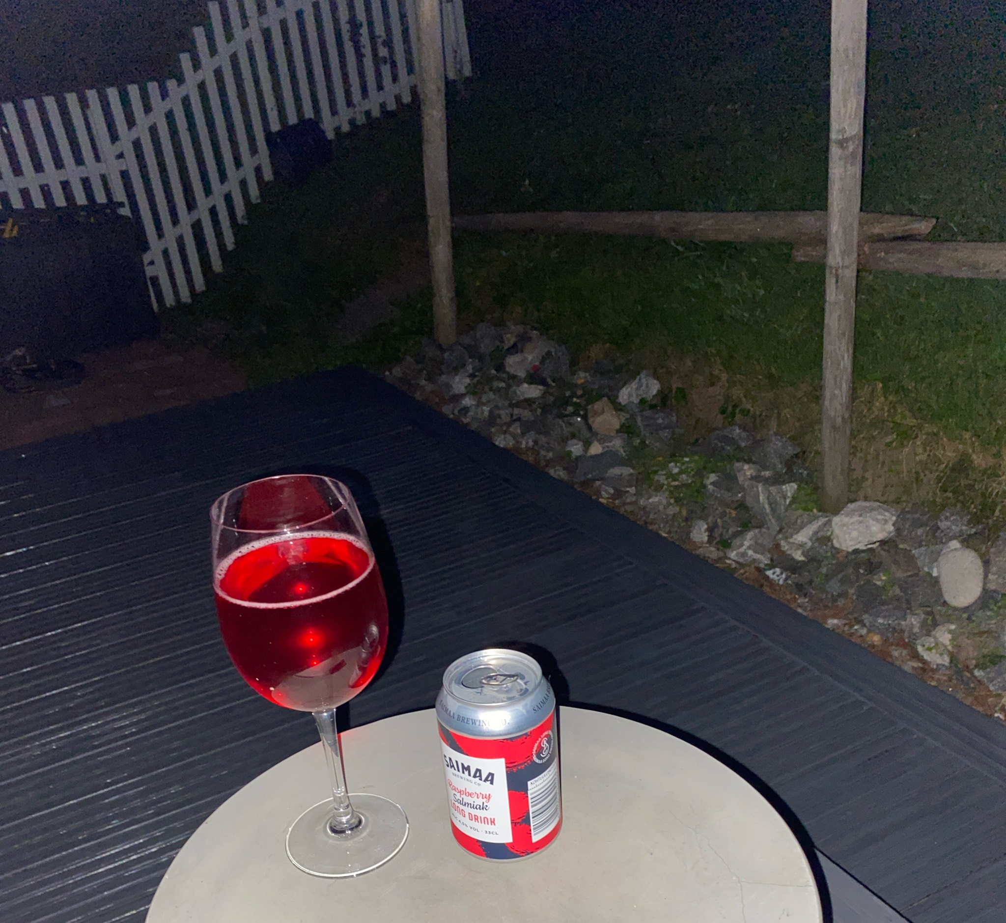 Raspberry Salmiak Long Drink, Finland