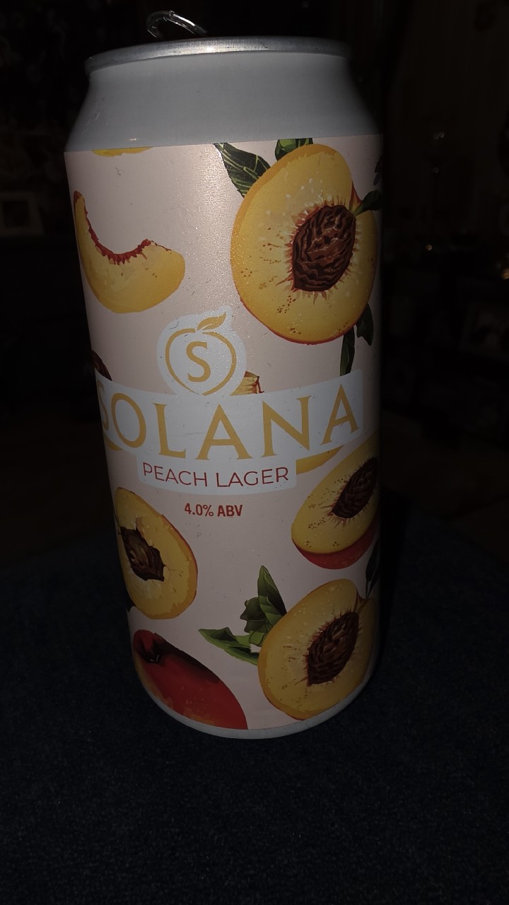 Solana Peach, Camerons Brewing Company