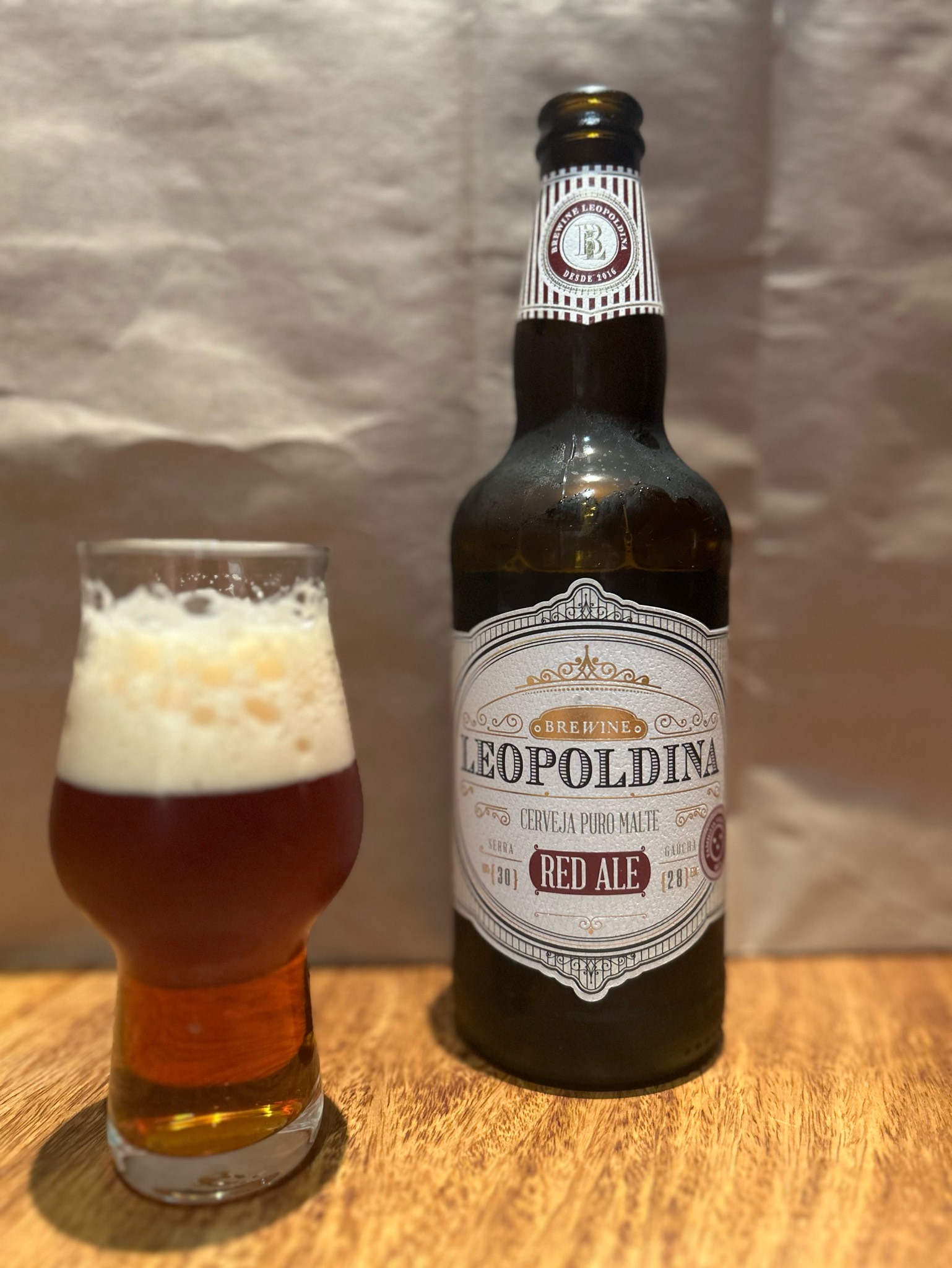 Leopoldina Red Ale, Cervejaria Leopoldina