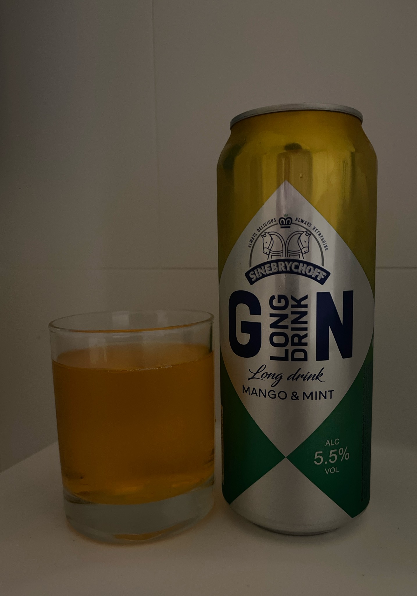 Sinebrychoff Gin Long Drink Mango & Mint, Estonia