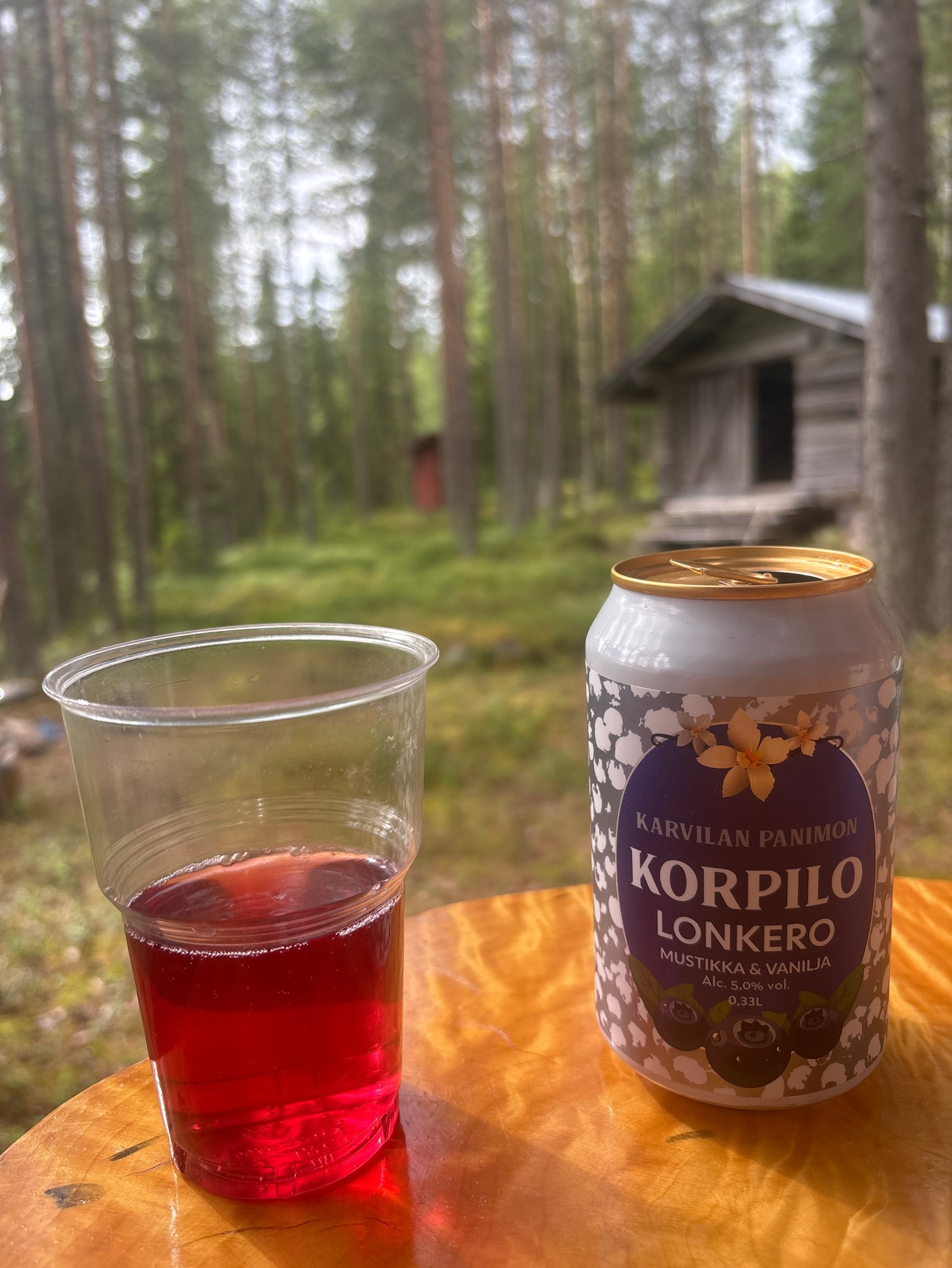 Korpilo Lonkero Mustikka & Vanilja, Finland