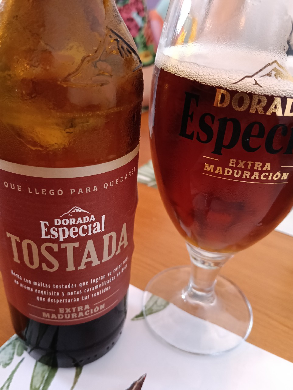 Dorada Especial Tostada, Compañia Cervecera de Canarias (SABMiller)