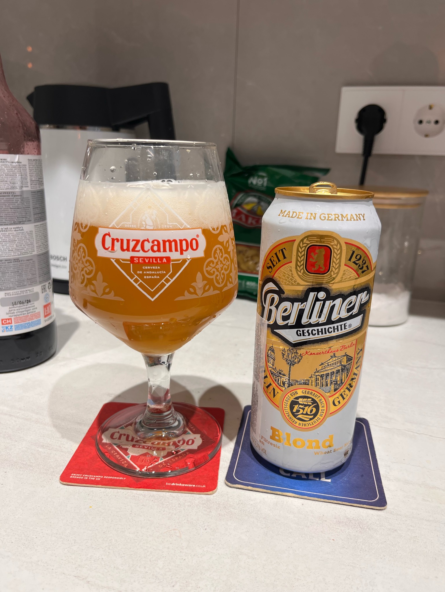 Berliner Geschichte Wheat Beer Blond, Privatbrauerei Eibau