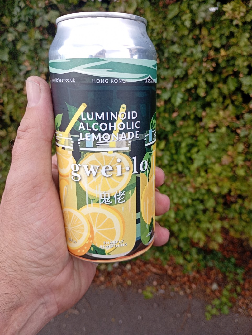 Luminoid - Alcoholic Lemonade, Gweilo Beer