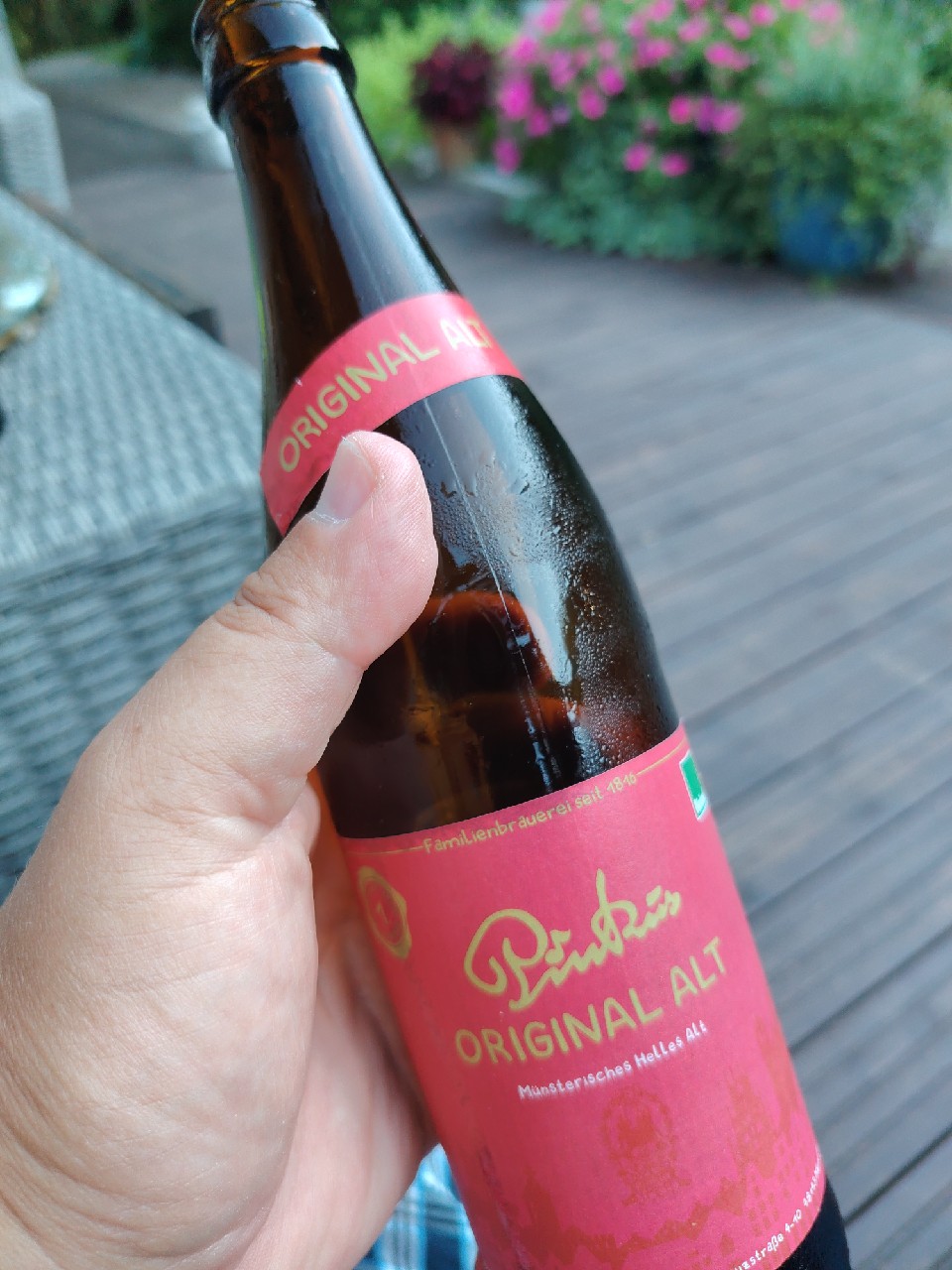 Original Pinkus Alt / Münster Alt, Brauerei Pinkus Müller