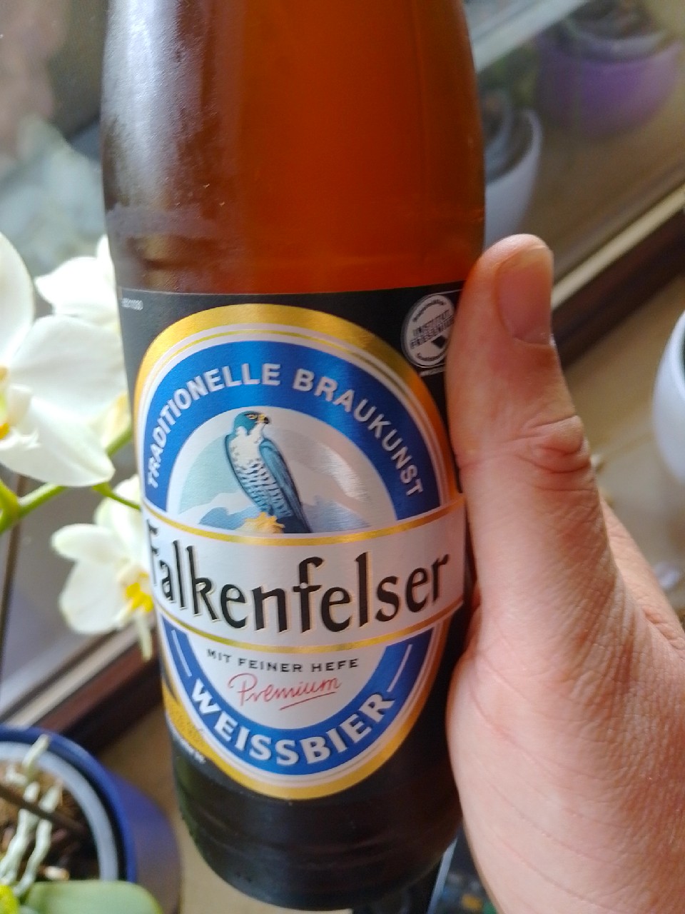 Falkenfelser Weissbier, Bayernbräu Fränkische Saale (Netto)