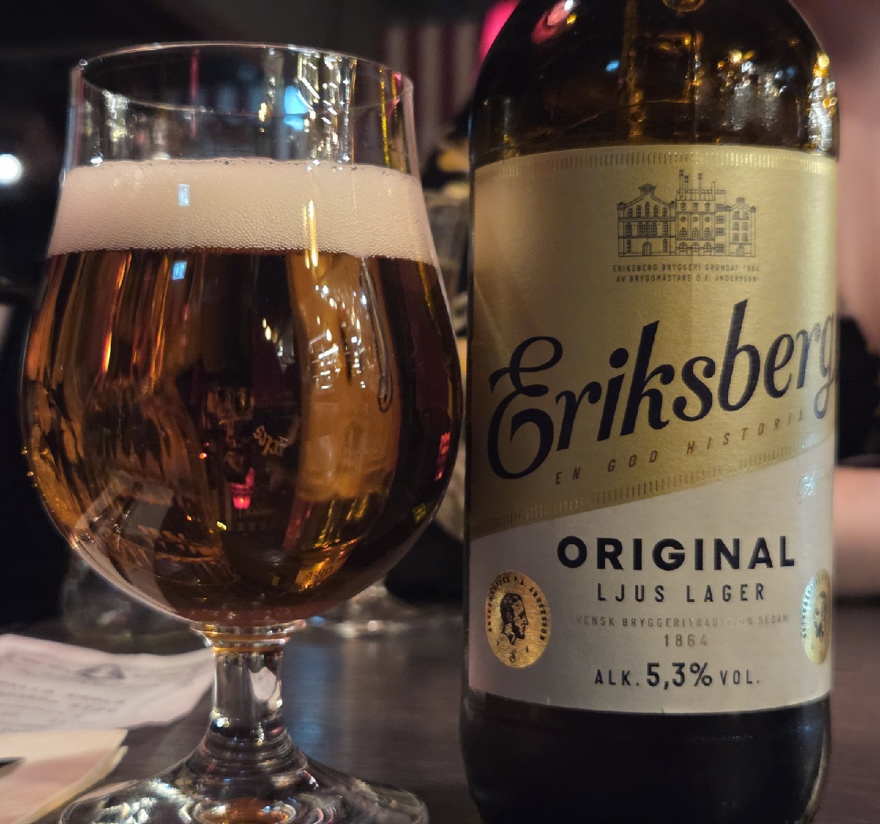 Eriksberg Original 5.3%, Sweden