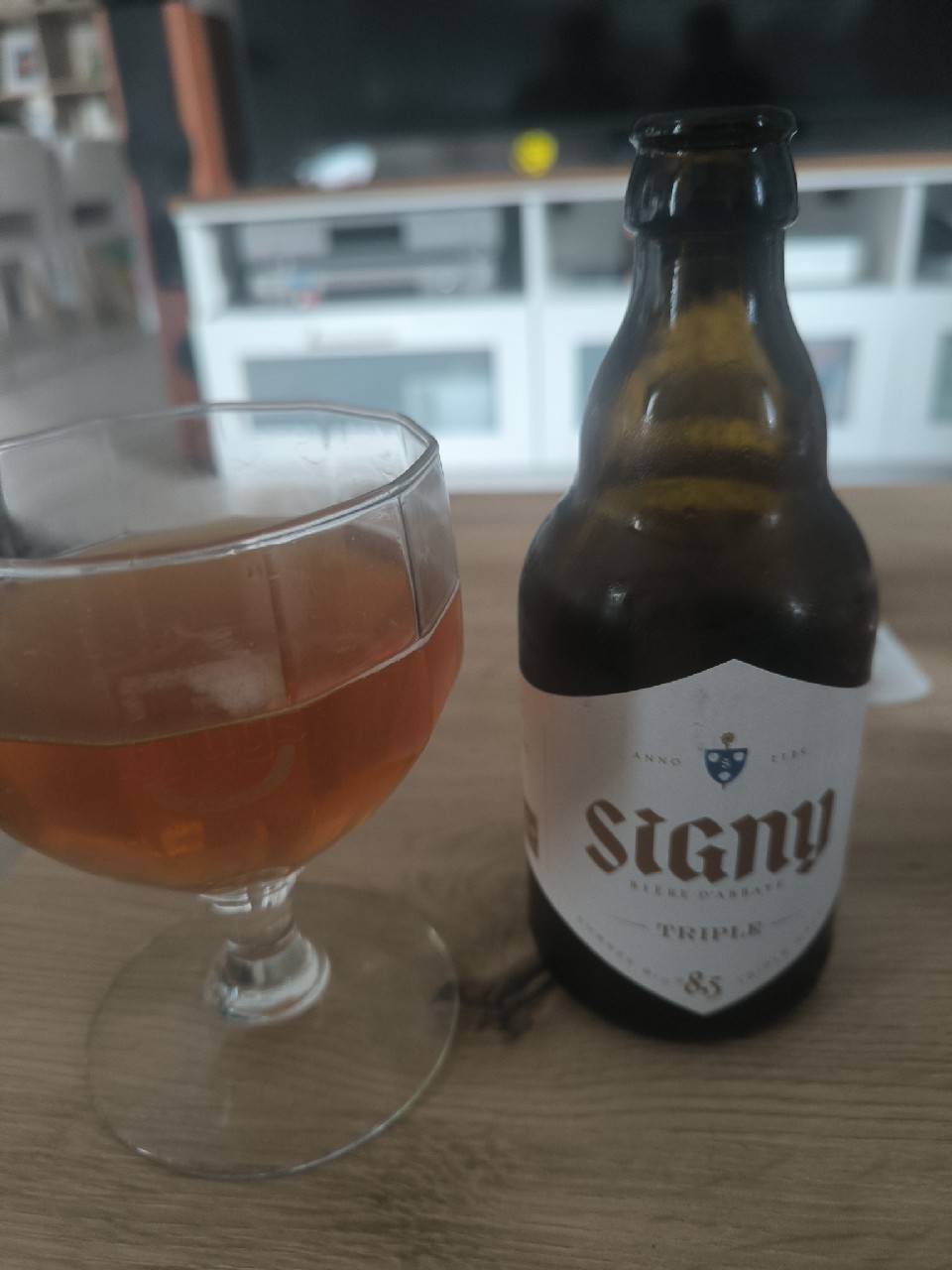 Bière de l'Abbaye de Signy Triple Ambrée, Bière De L'Abbaye De Signy