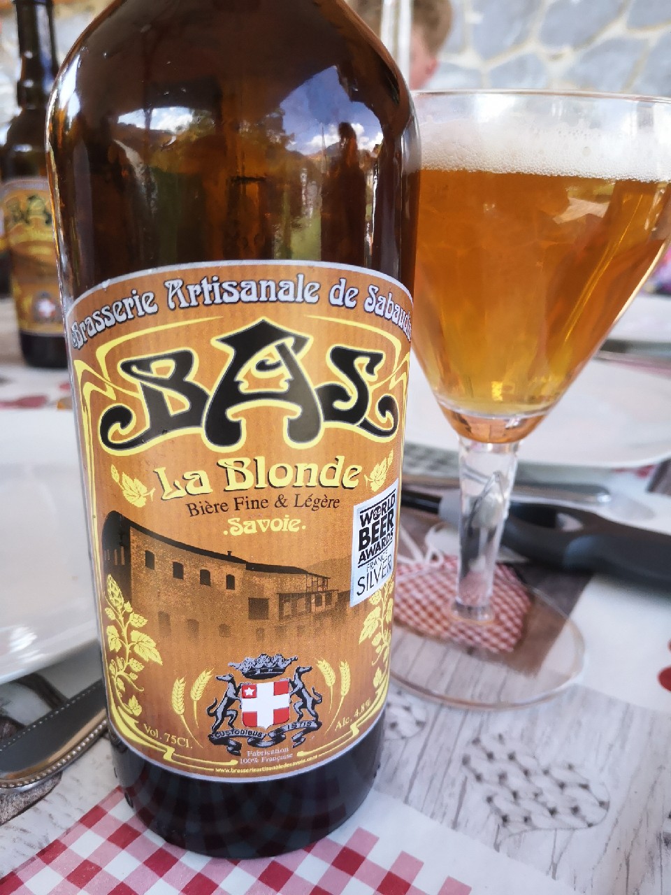 BAS Blonde, BAS - Brasserie Artisanale De Sabaudia