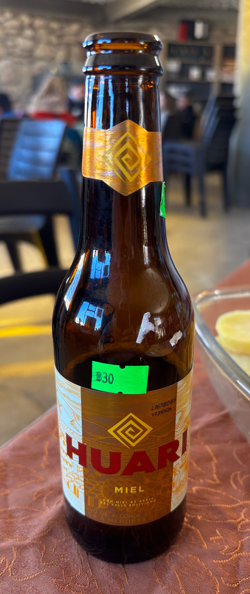 Huari Miel, Cervecería Boliviana Nacional (AB-InBev)