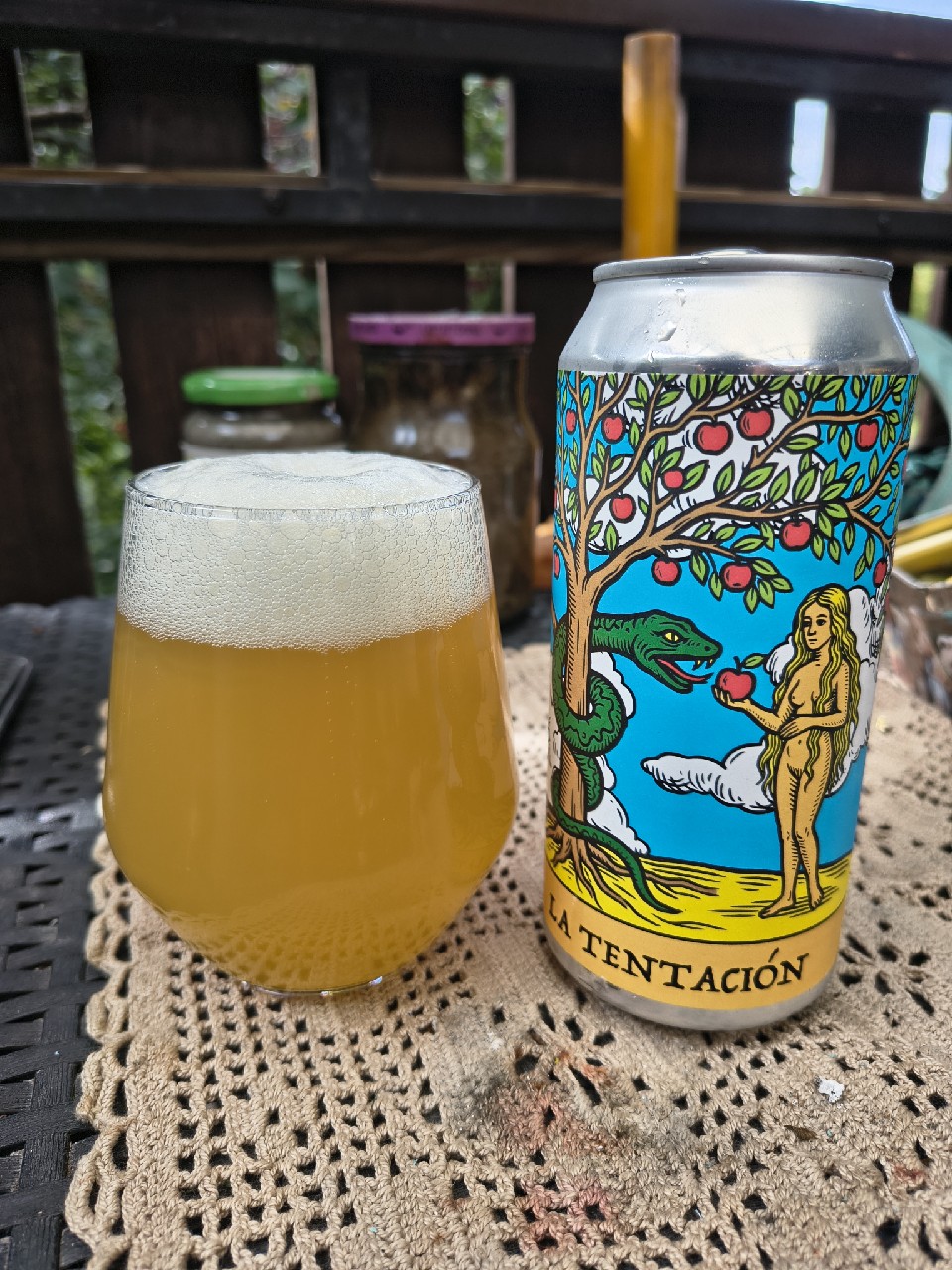 la tentación, Cerveza SanFrutos
