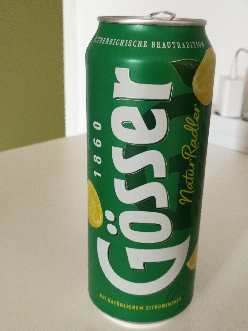 Gösser NaturRadler Kräuter, Austria