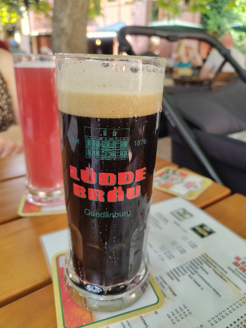Lüdde Bräu Knuttenforz Schwarzbier, Brauerei Lüdde, Quedlinburg