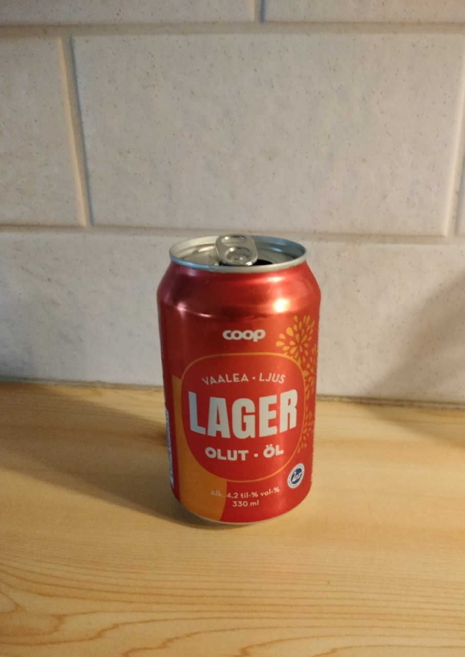 Coop Vaalea Lager 4.2%, Finland