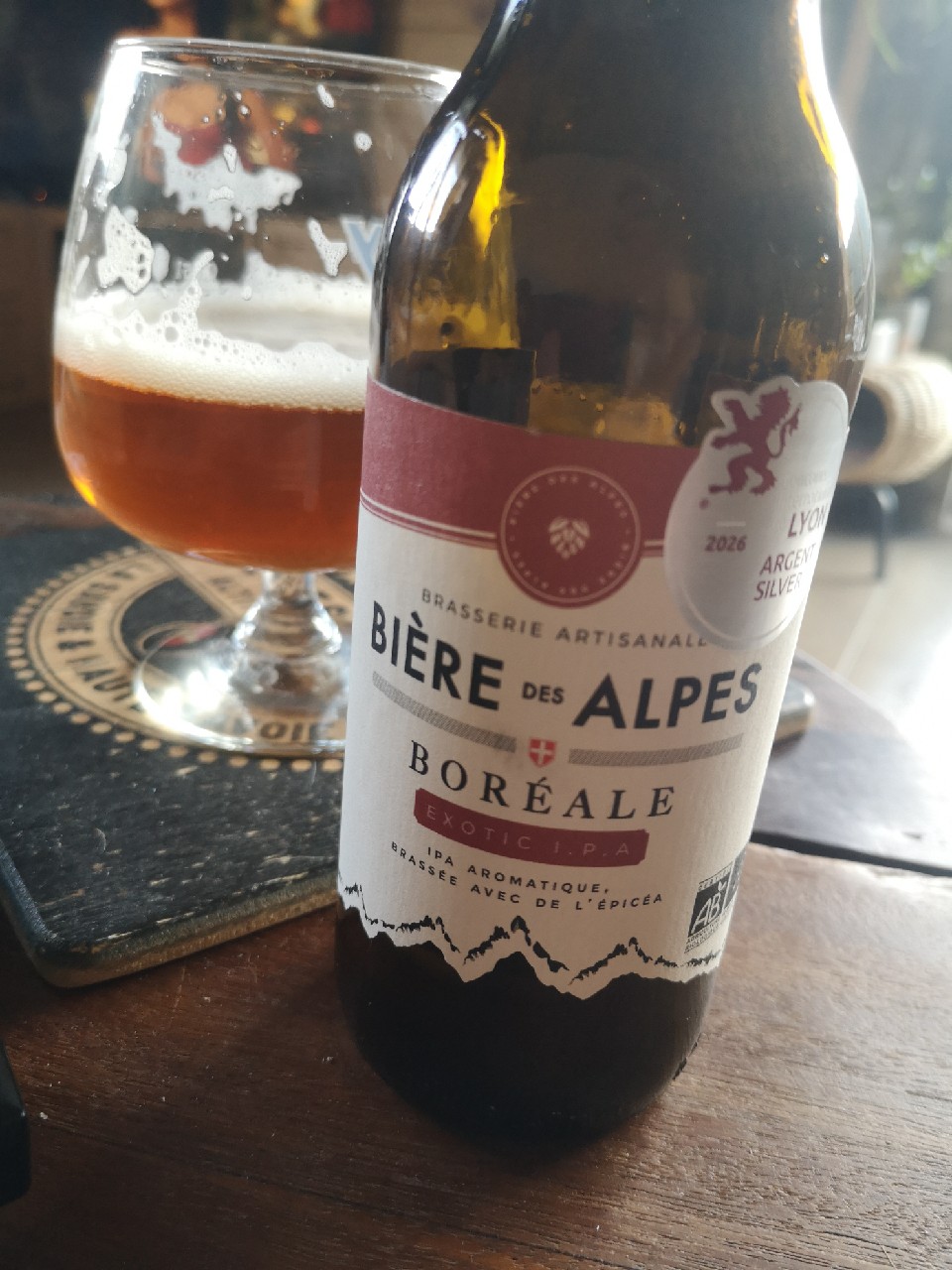 Bière Des Alpes - La Boréale, Brasserie Du Baigneur