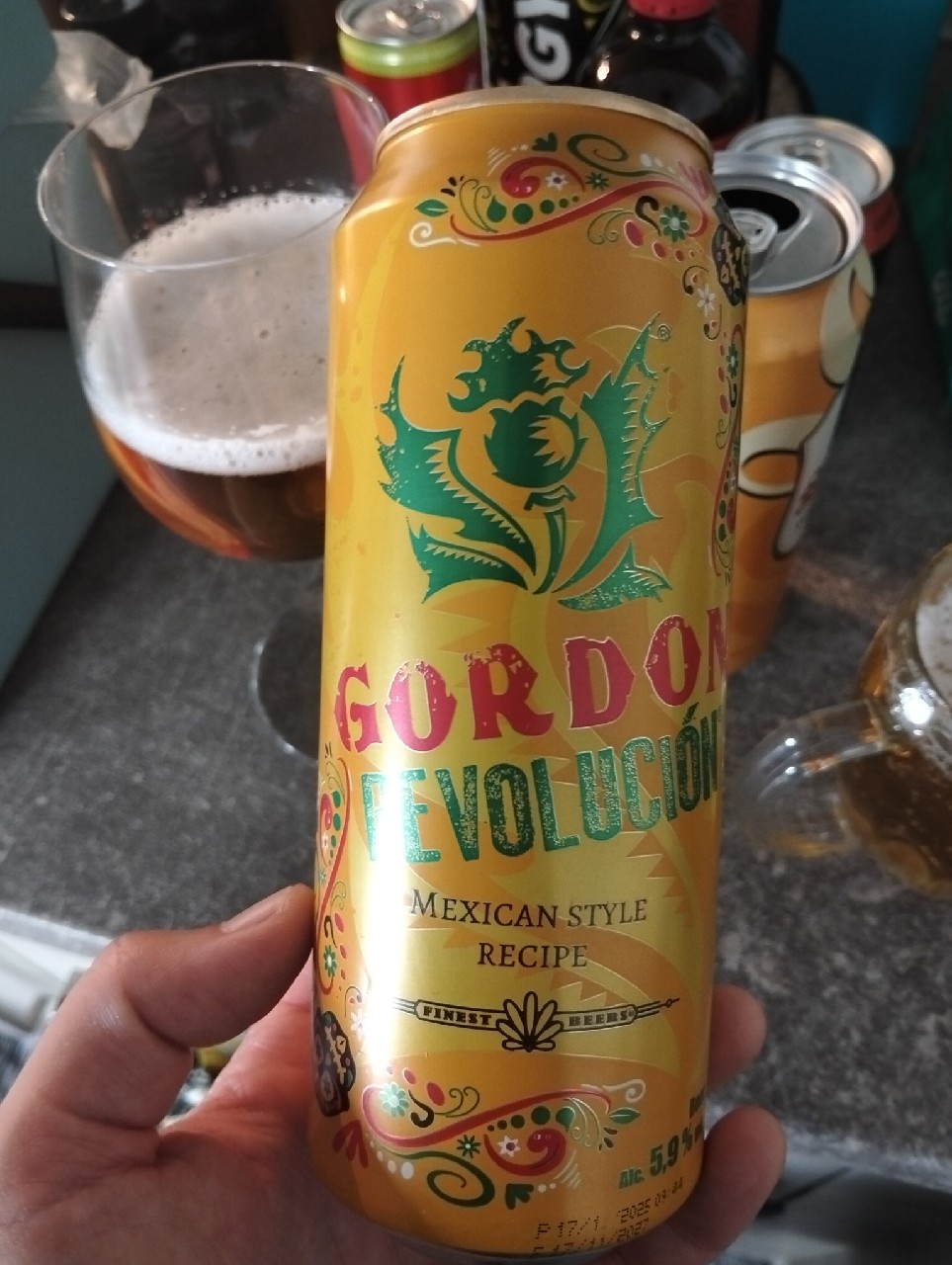 Gordon revolucion, Gordon