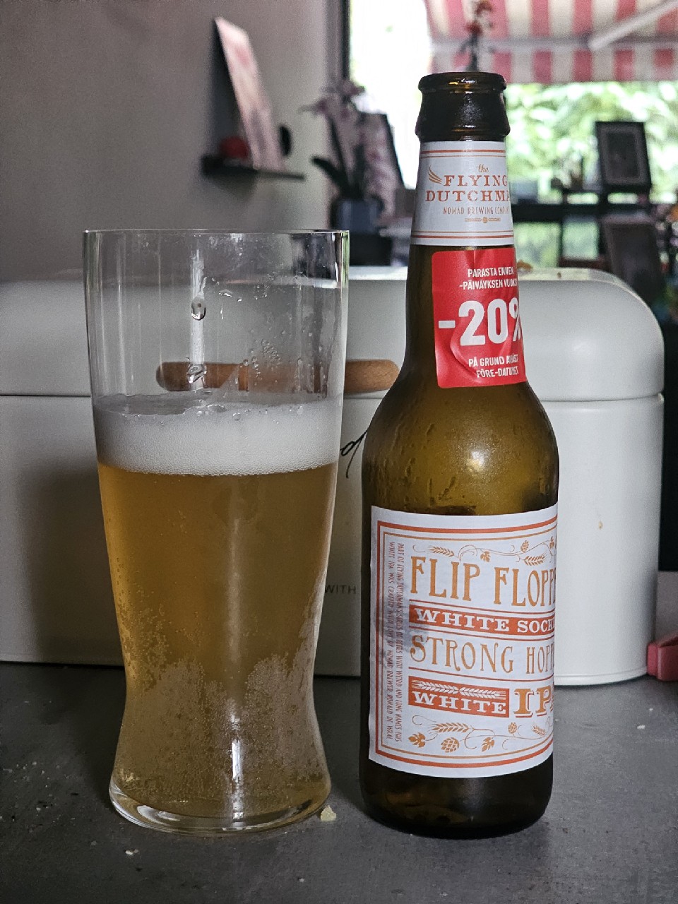 Flip Flopped White Socked Strong Hopped White IPA, Finland