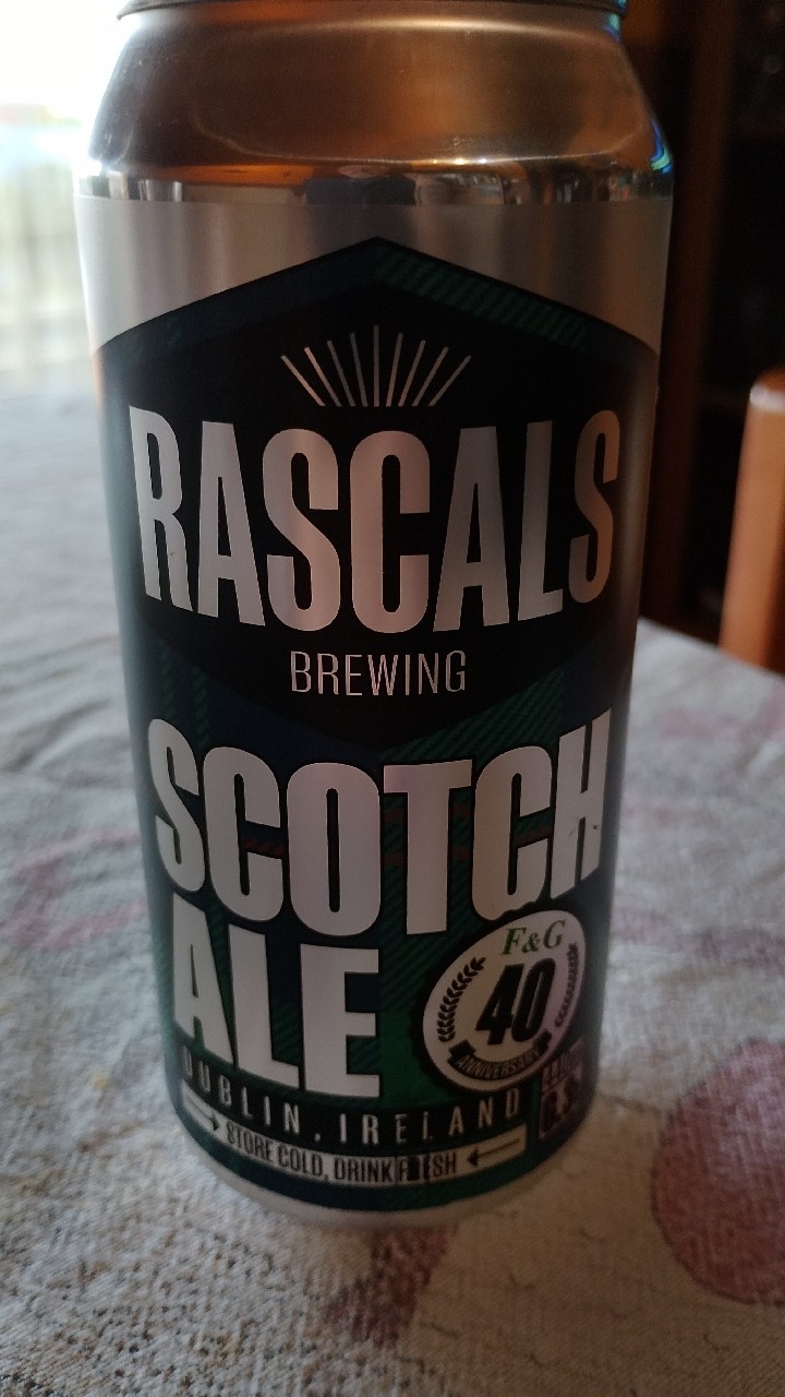 scotch ale, Rascals Brewing Company