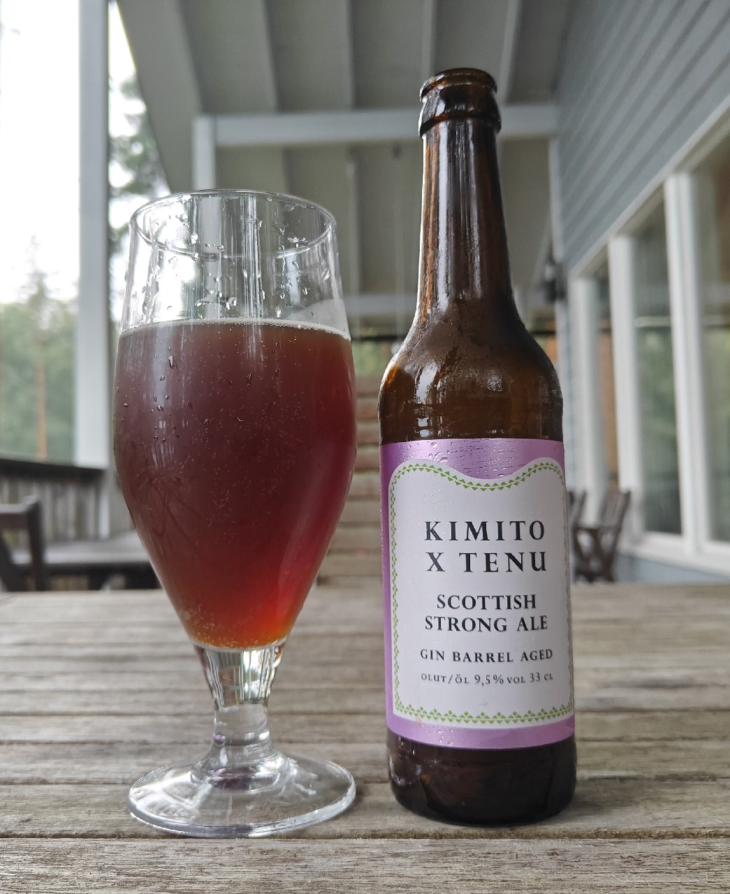 Kimito X Tenu Scottish Strong Ale Gin Barrel Aged, Finland