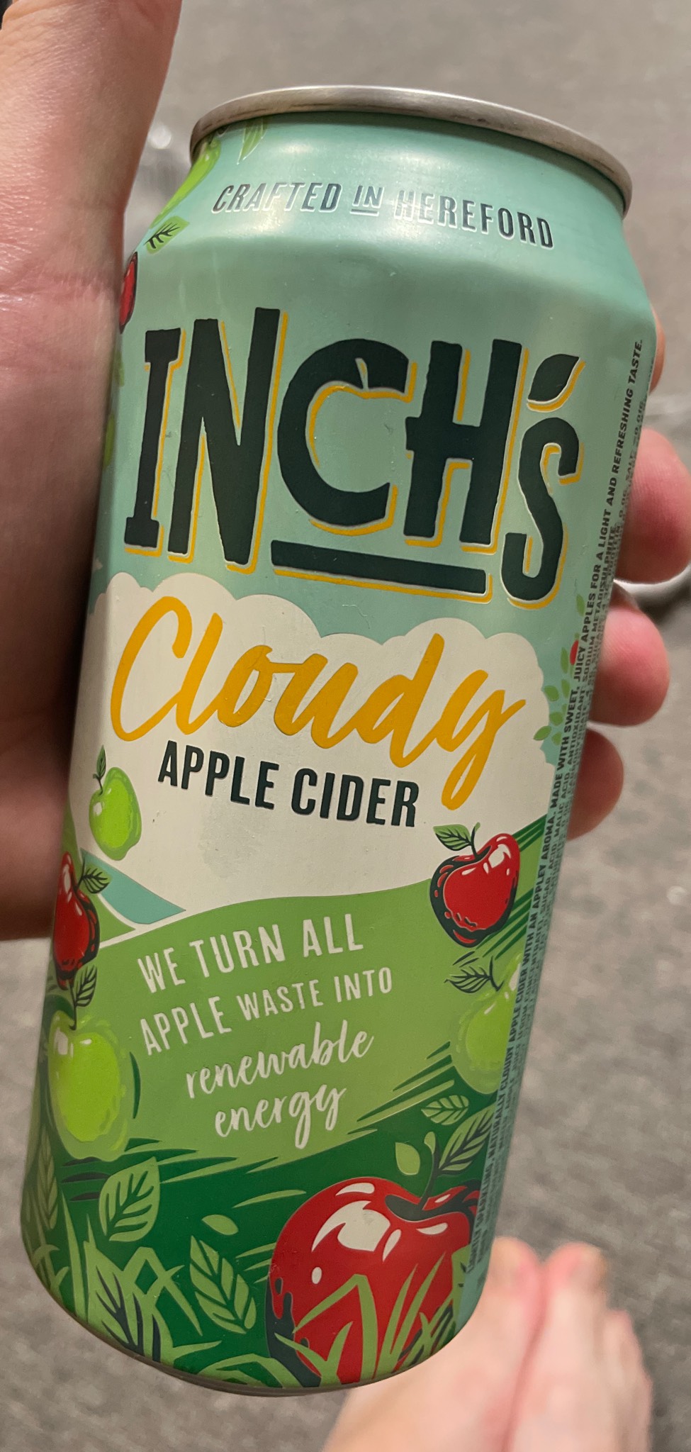 Inch's Cloudy Apple Cider, England