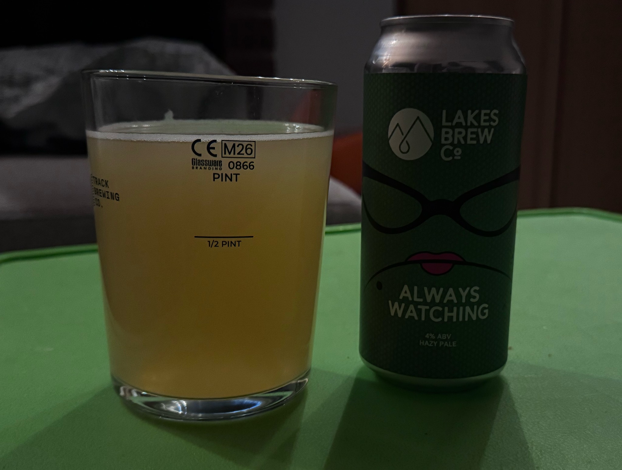 Always Watching, Lakes Brew Co.
