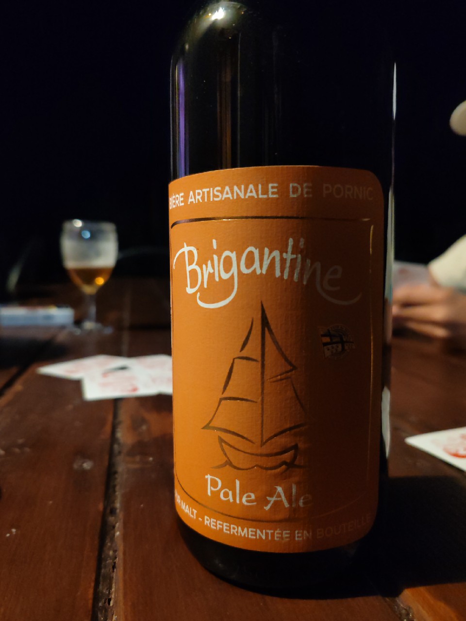 Brigantine Pale Ale, Brasserie De La Côte De Jade (Brigantine)
