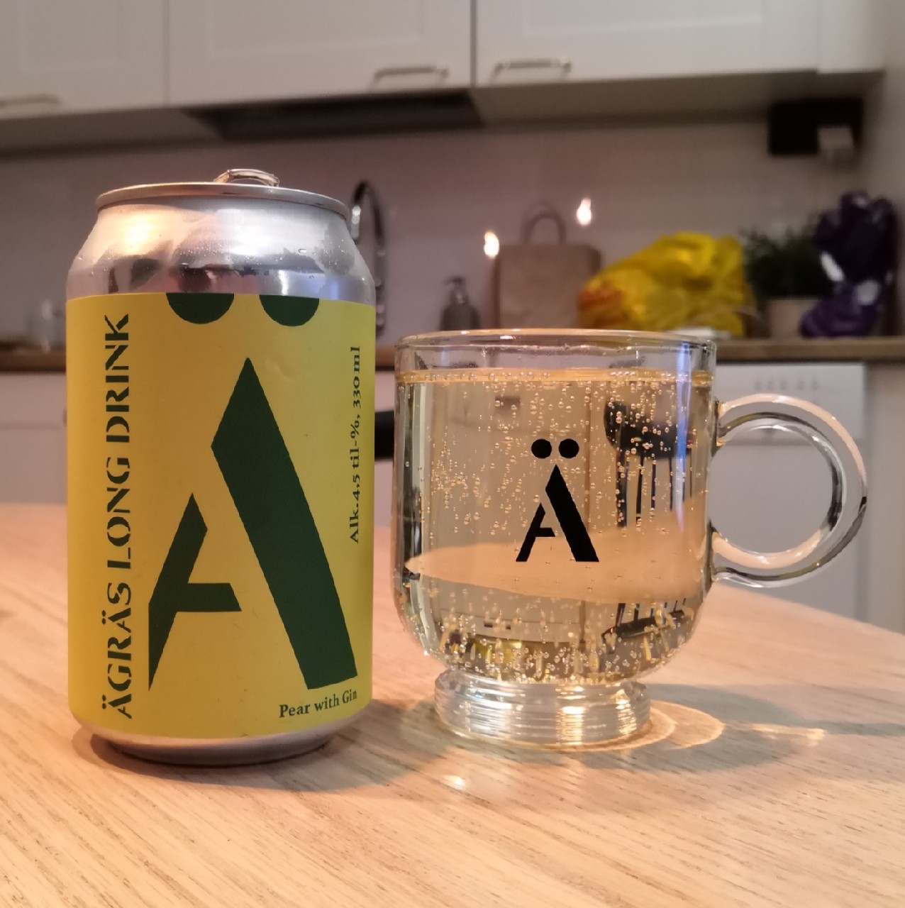 Ägräs Long Drink Pear with Gin, Finland