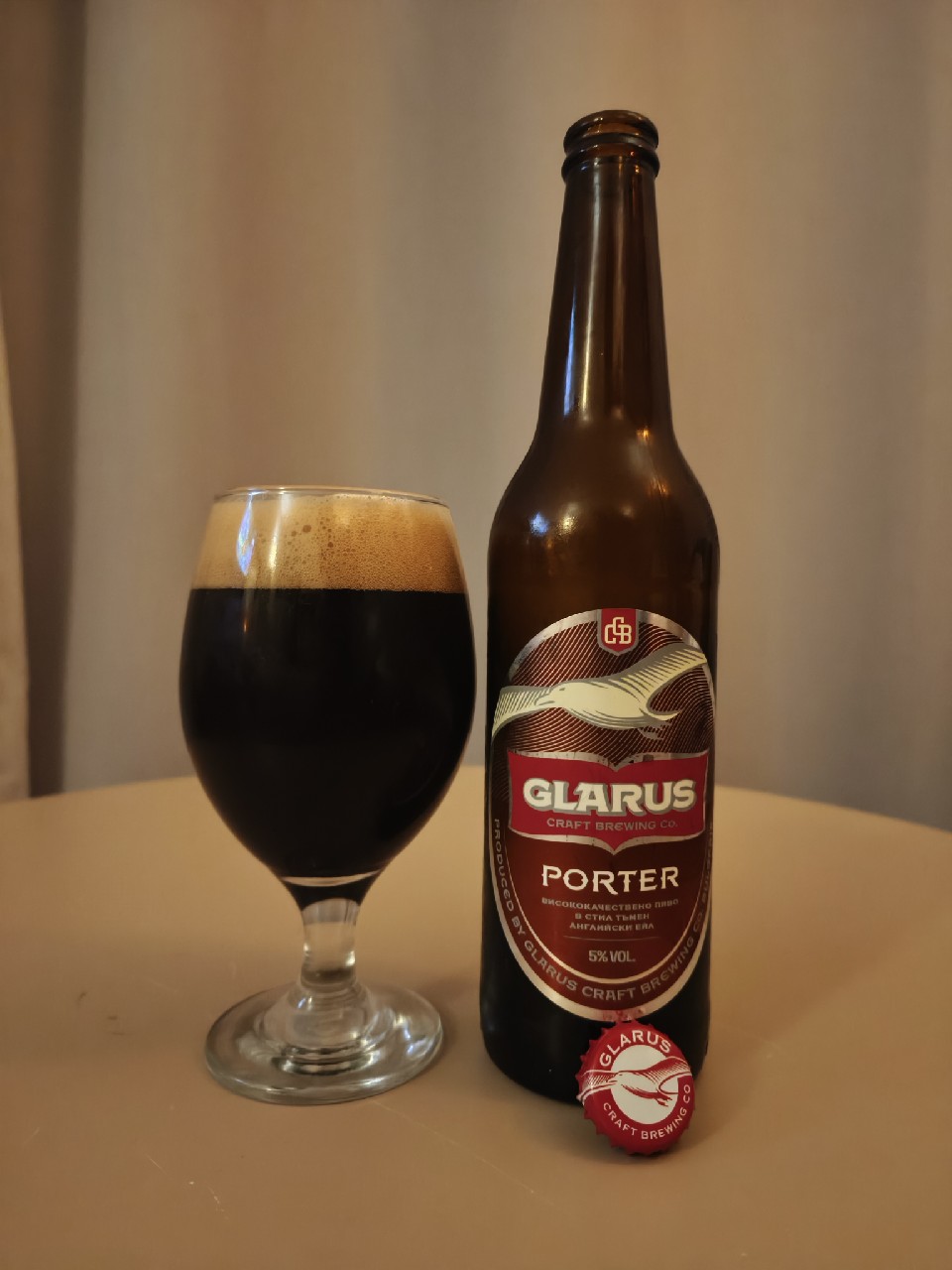 Glarus Porter, Glarus Craft Brewing Co