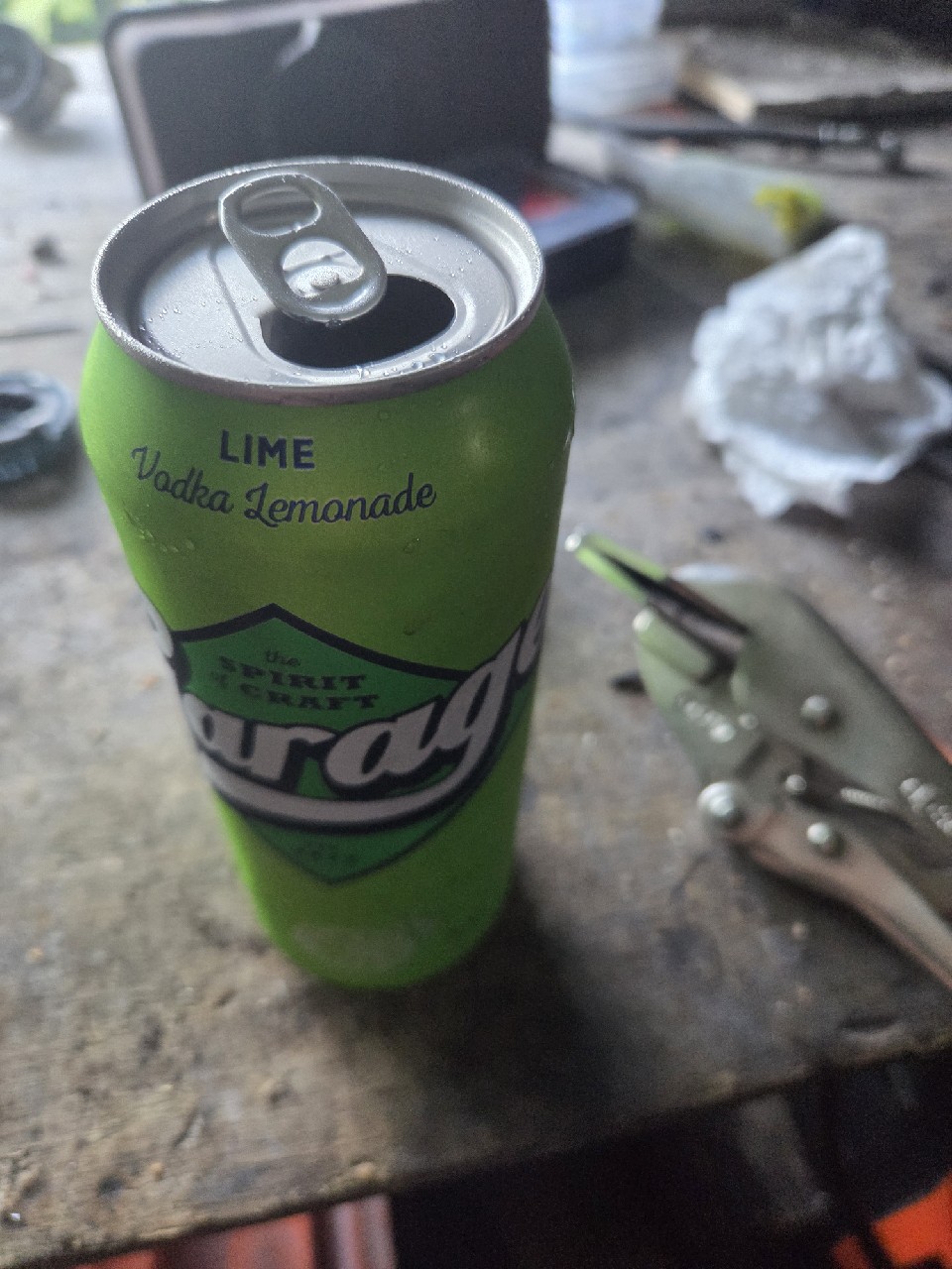 Garage Vodka Lemonade Lime, Finland