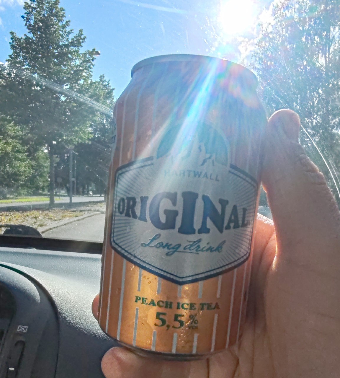 Original Long Drink Peach Ice Tea, Finland