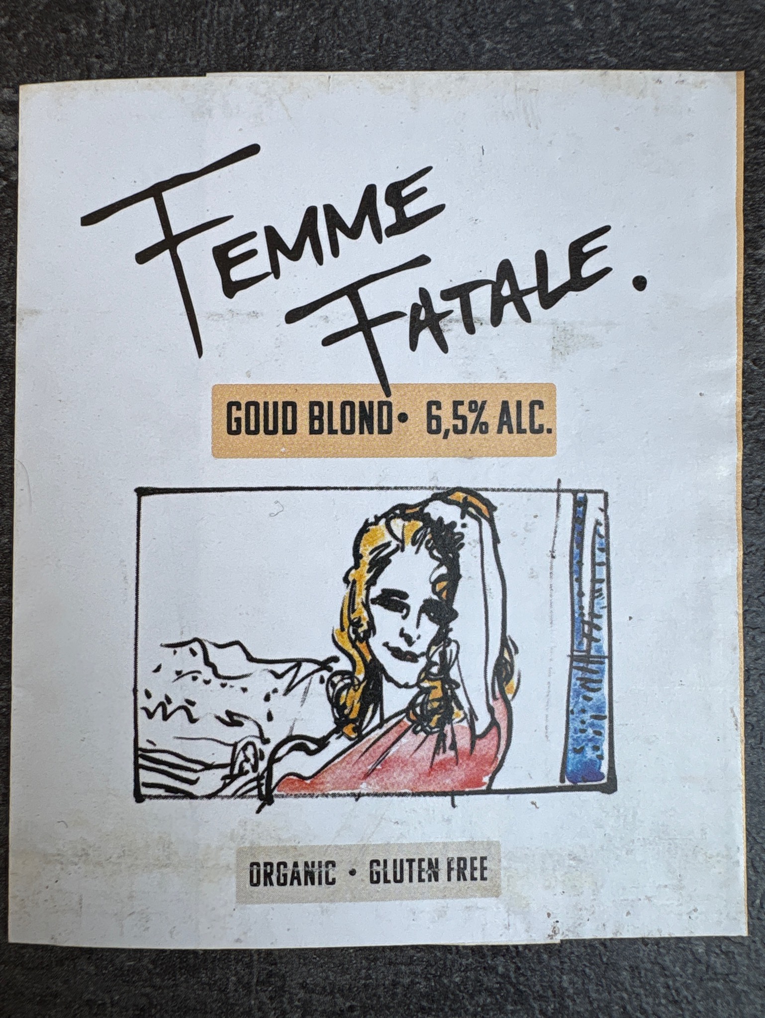 Femme Fatale Goud Blond, Brouwerij De Leite