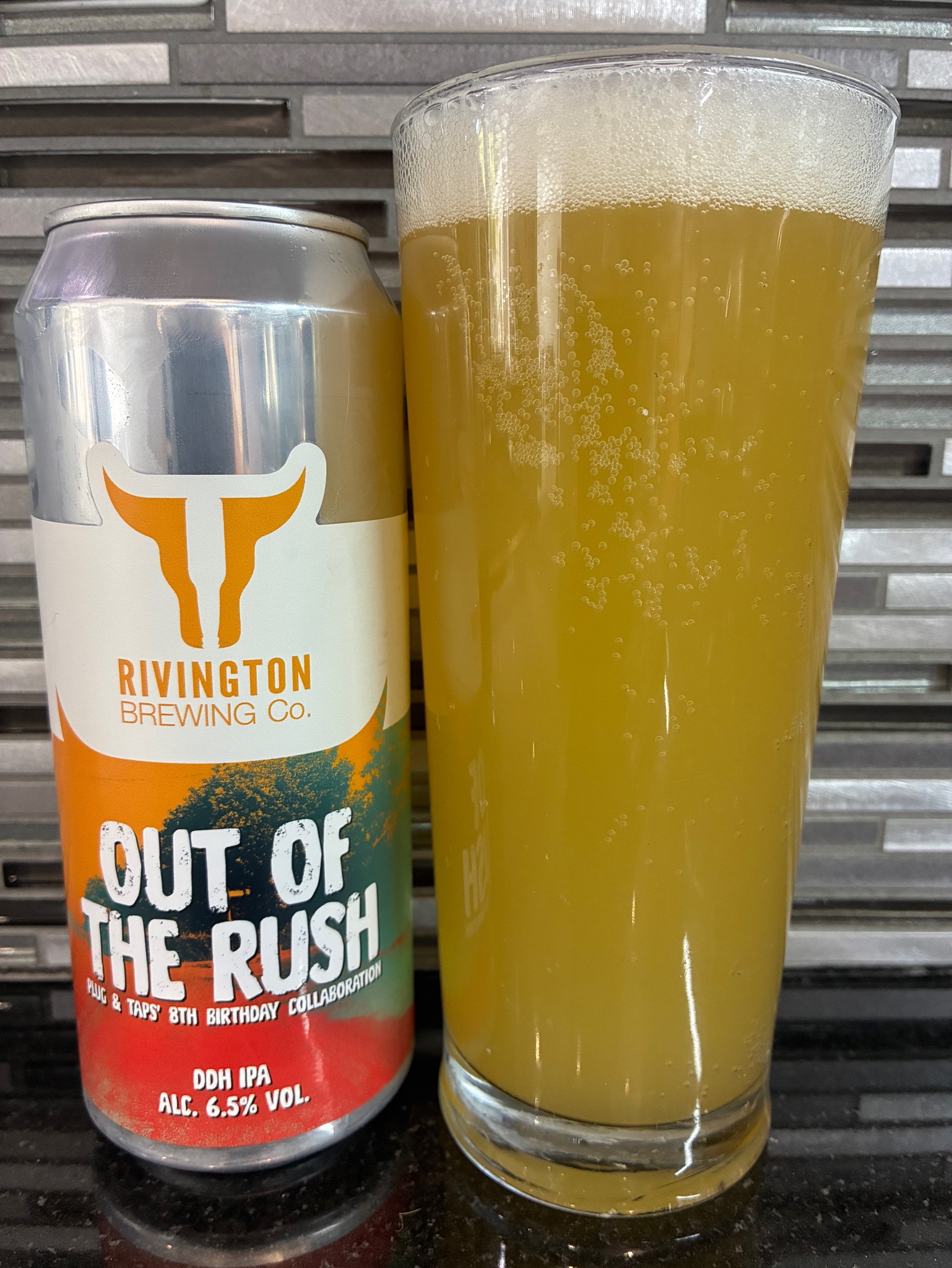 Out of the rush, Rivington Brewing Co.