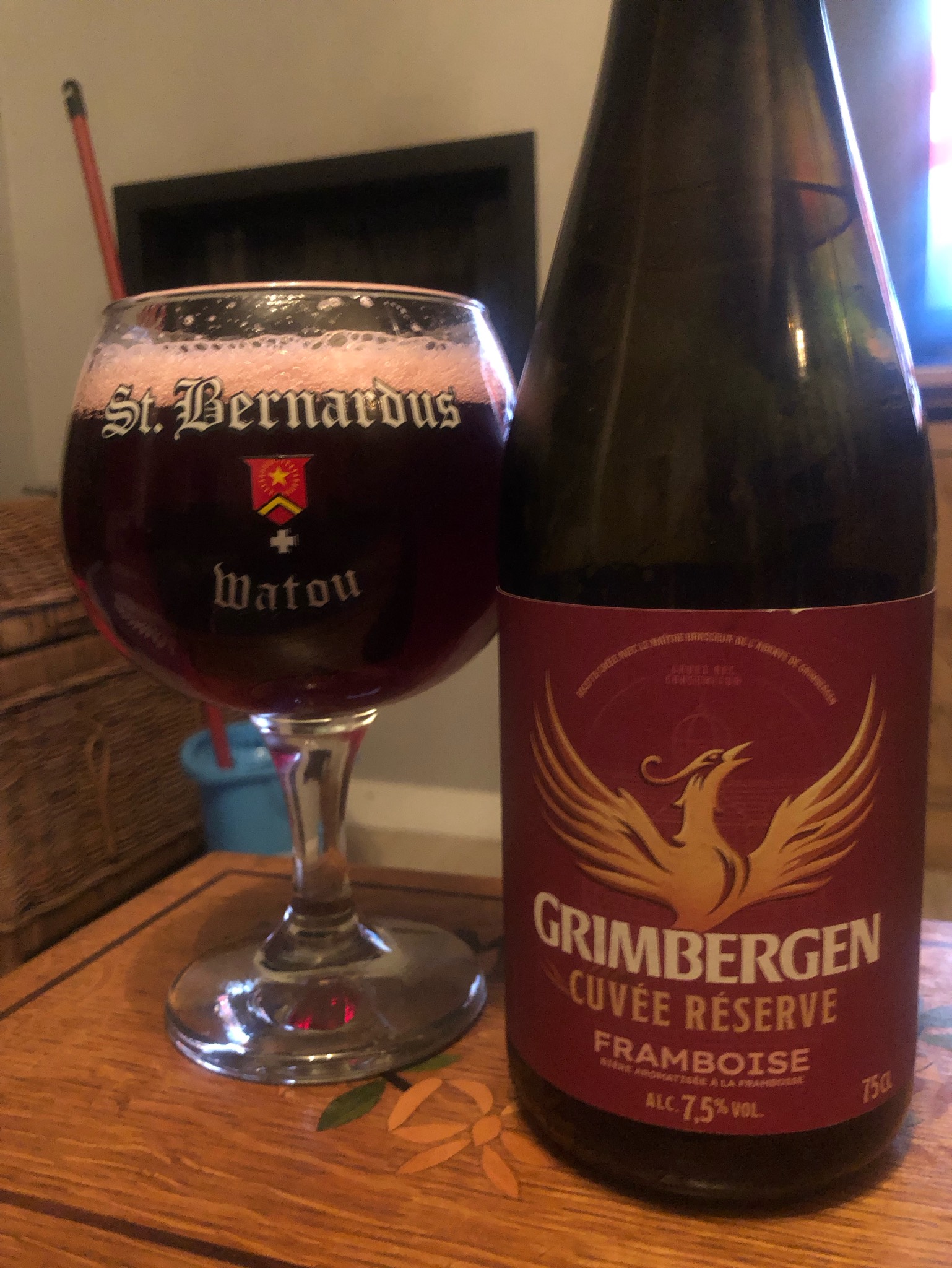 grimbergen cuvée réserve framboise, Belgium
