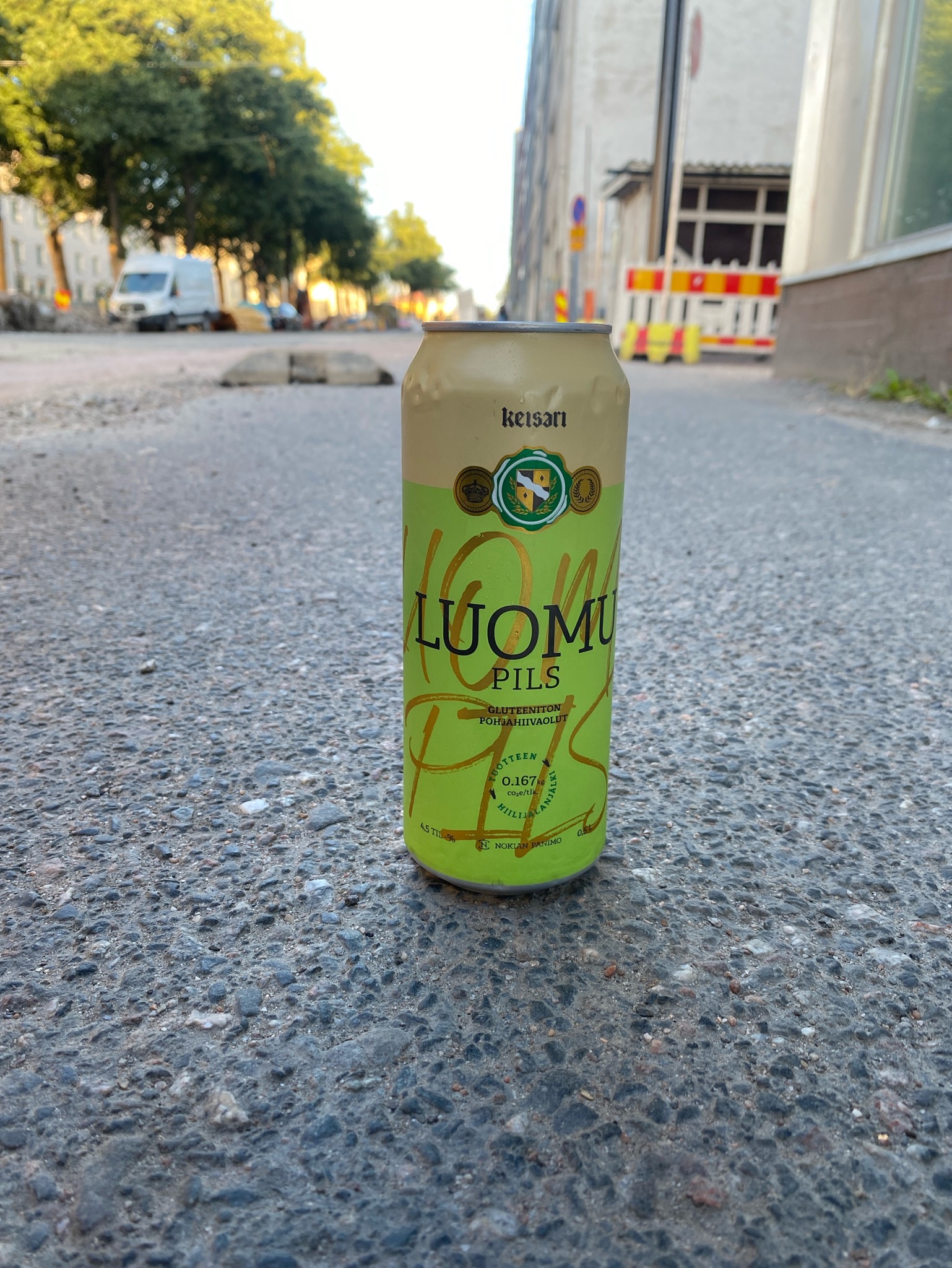Keisari Luomu Pils, Finland