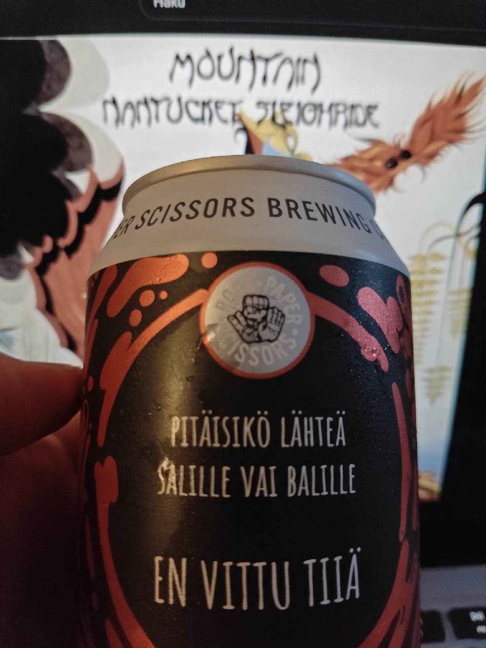 En Vittu Tiiä Hard Seltzer Vesimelonikarkki, Finland