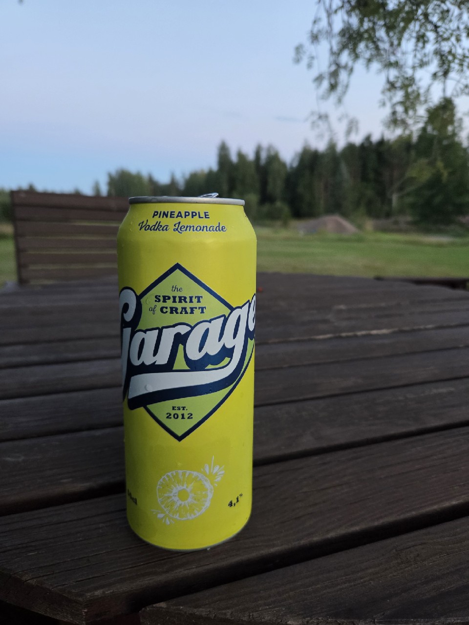 Garage Vodka Lemonade Pineapple, Finland