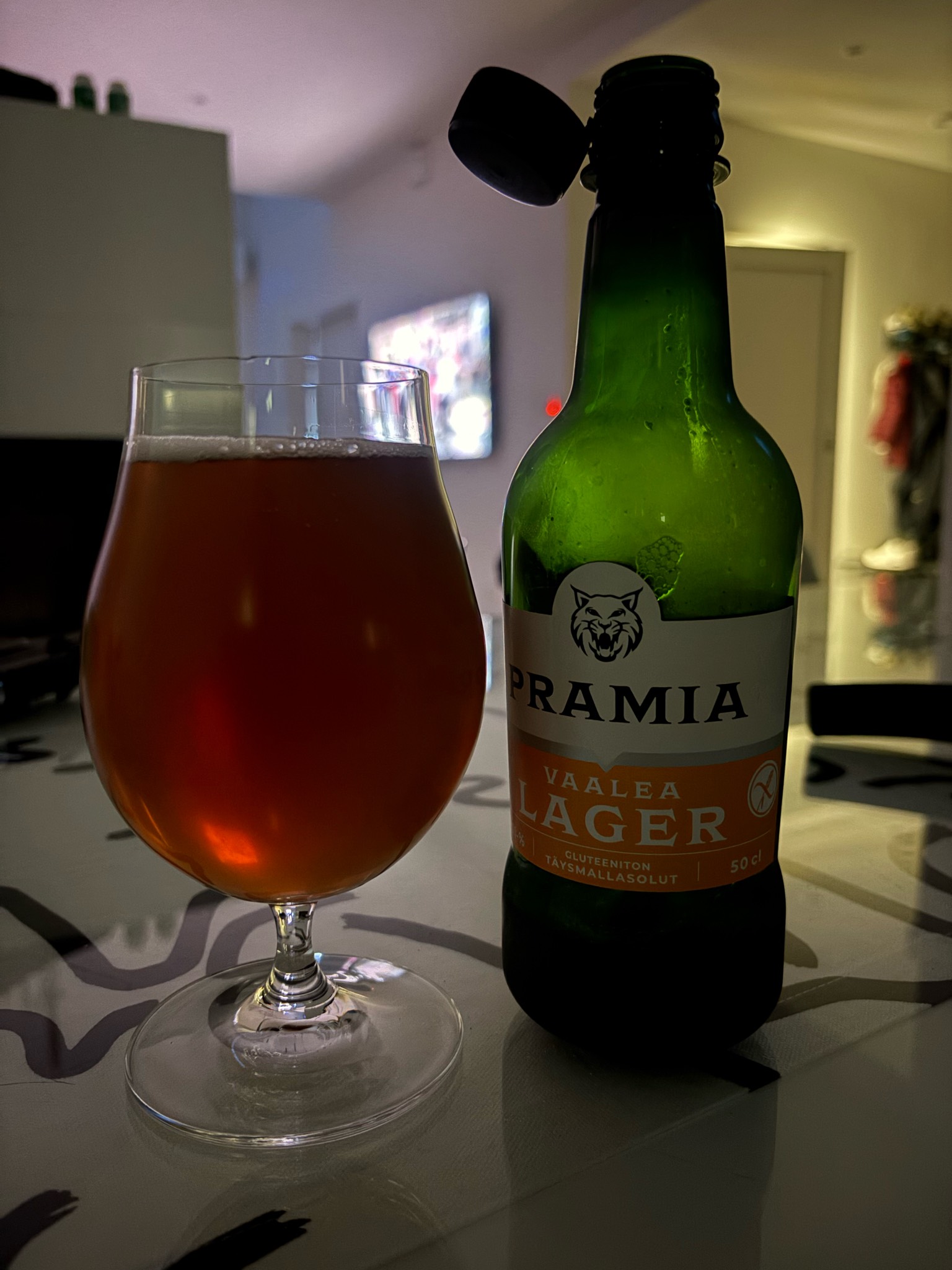 Pramia Vaalea Lager / Lager Olut, Finland