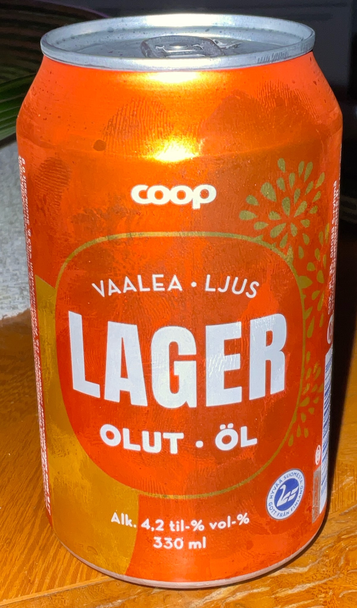 Coop Vaalea Lager 4.2%, Finland