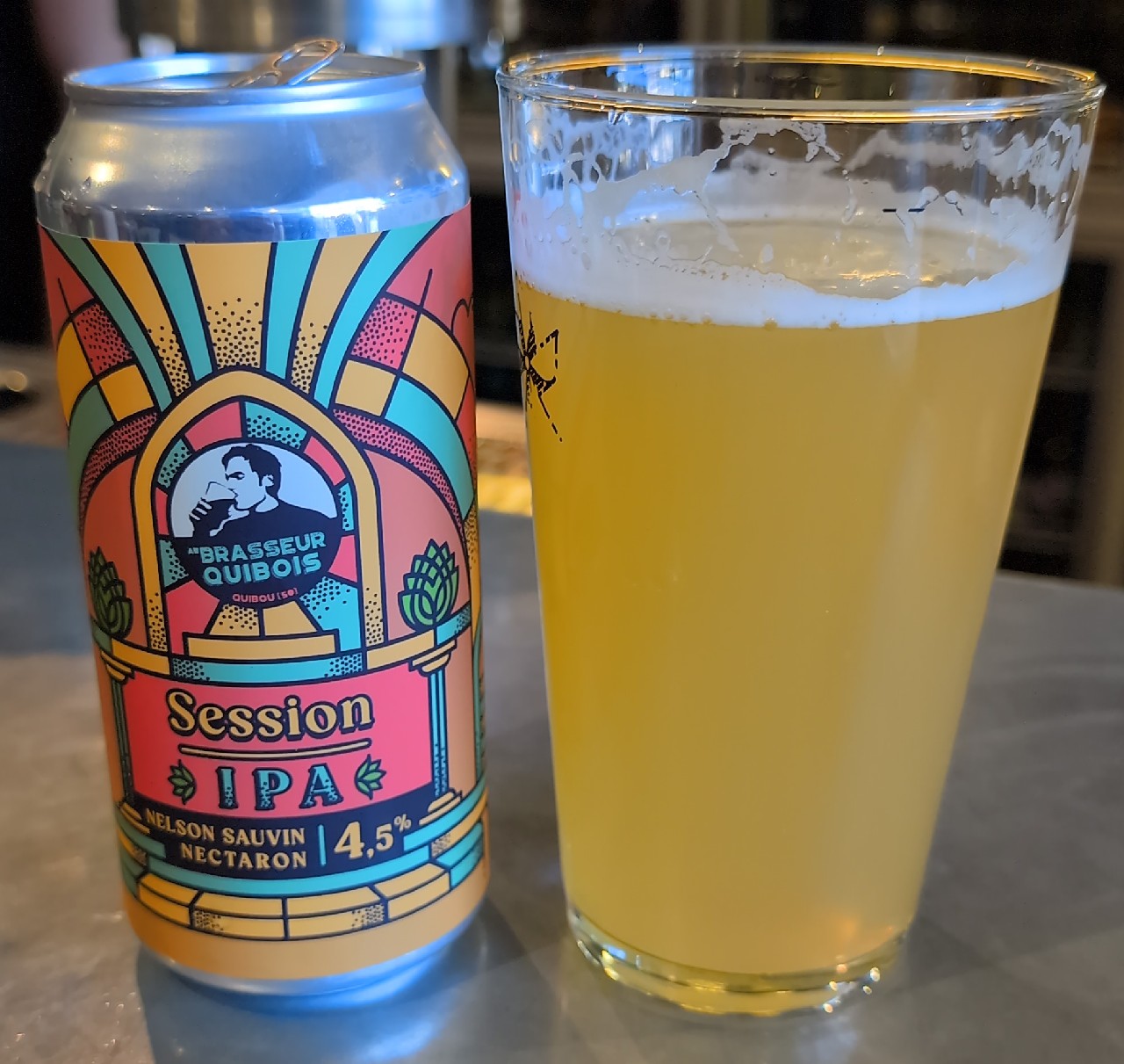Quibois Session IPA, Au Brasseur Quibois