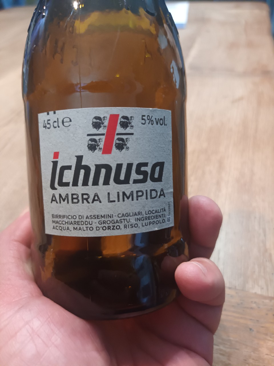 Ichnusa Ambra Limpida, Italy