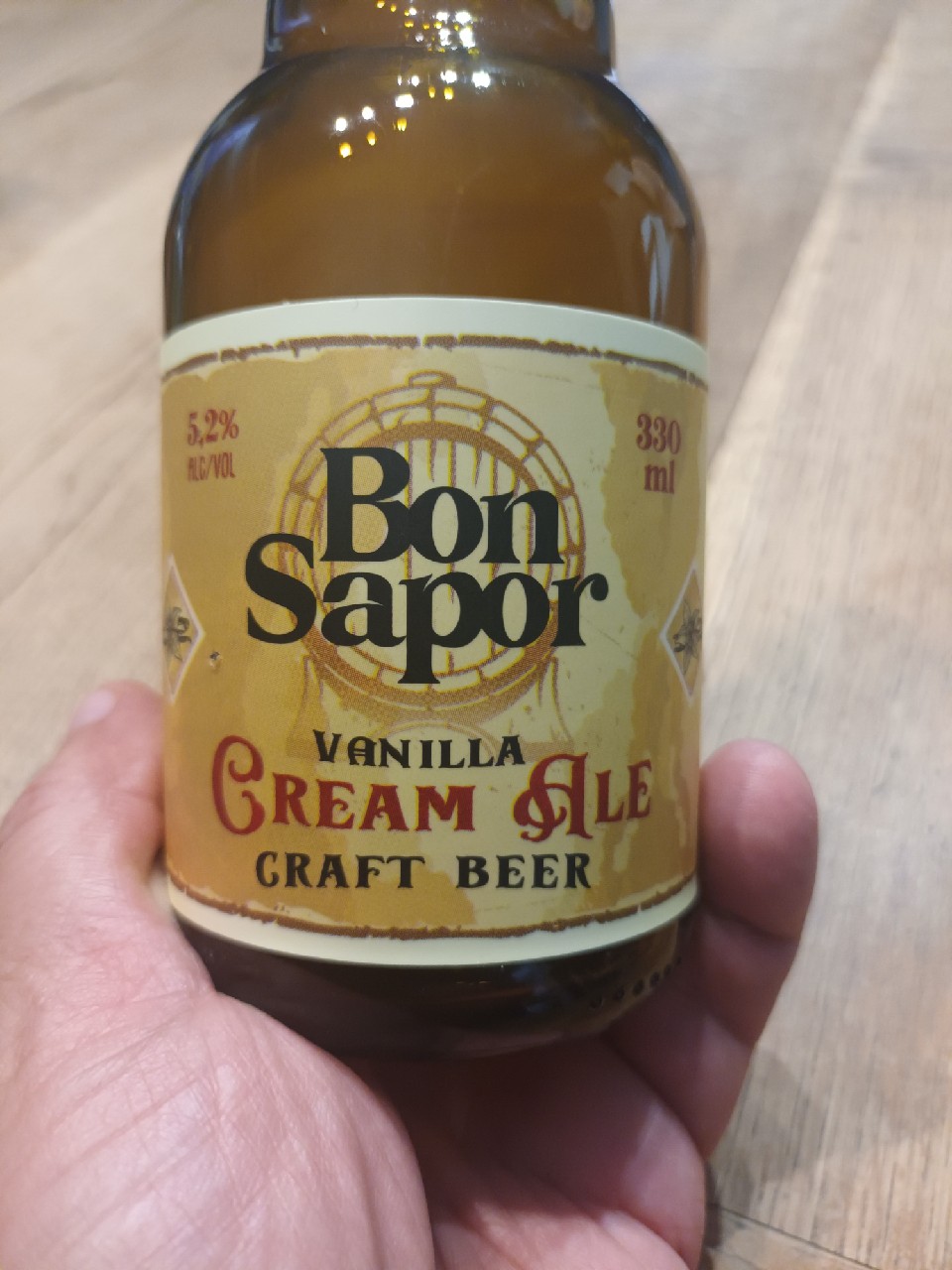 Bon Sapor Vanilla Cream Ale, iBiero
