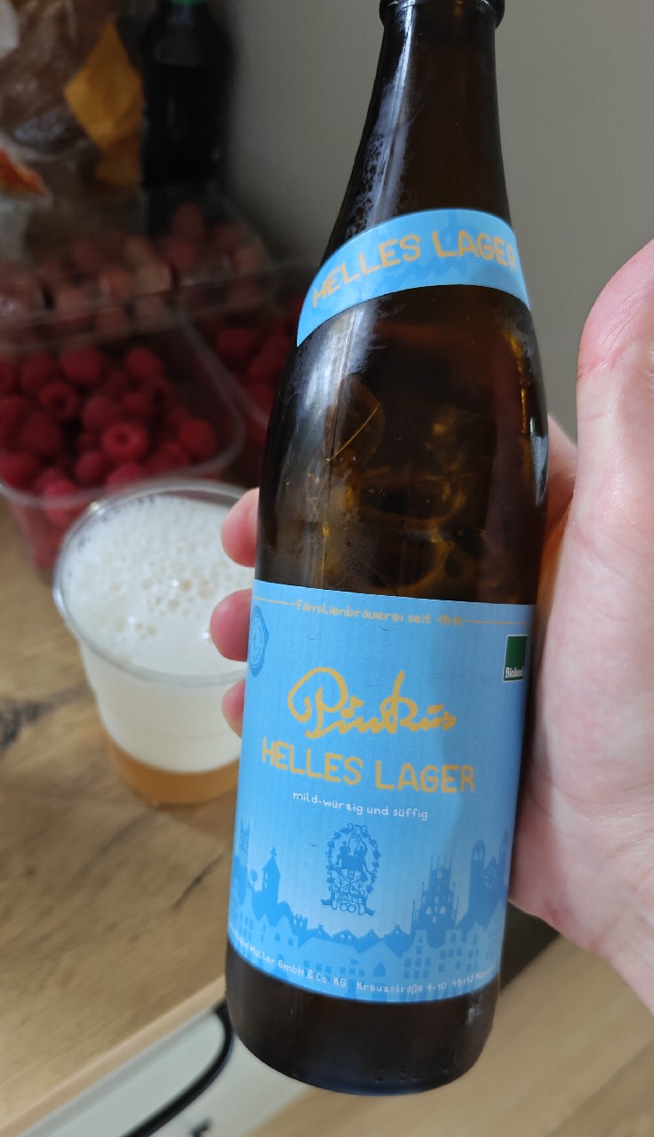 Pinkus Lager / Müller's Lagerbier, Brauerei Pinkus Müller