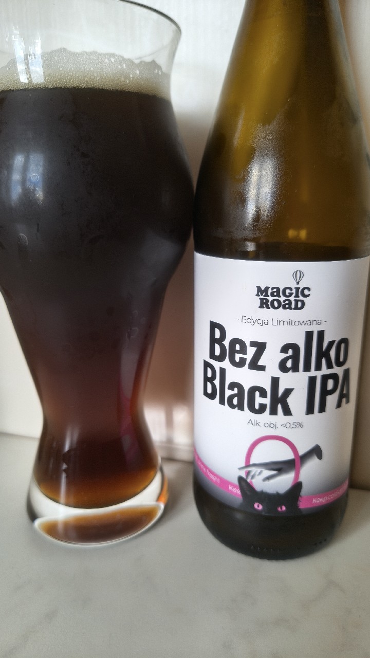 Bez alko Black IPA, Magic Road
